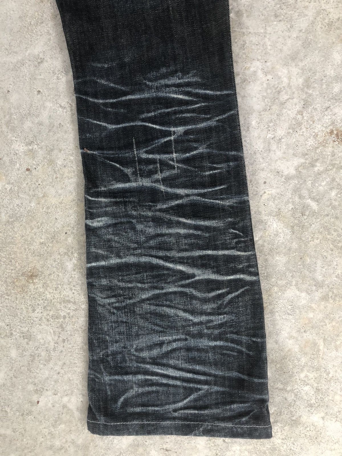 semanticdesign Semantic Design Punk Style Flared Jeans Distressed Jeans Size US 34 / EU 50 - 12 Thumbnail