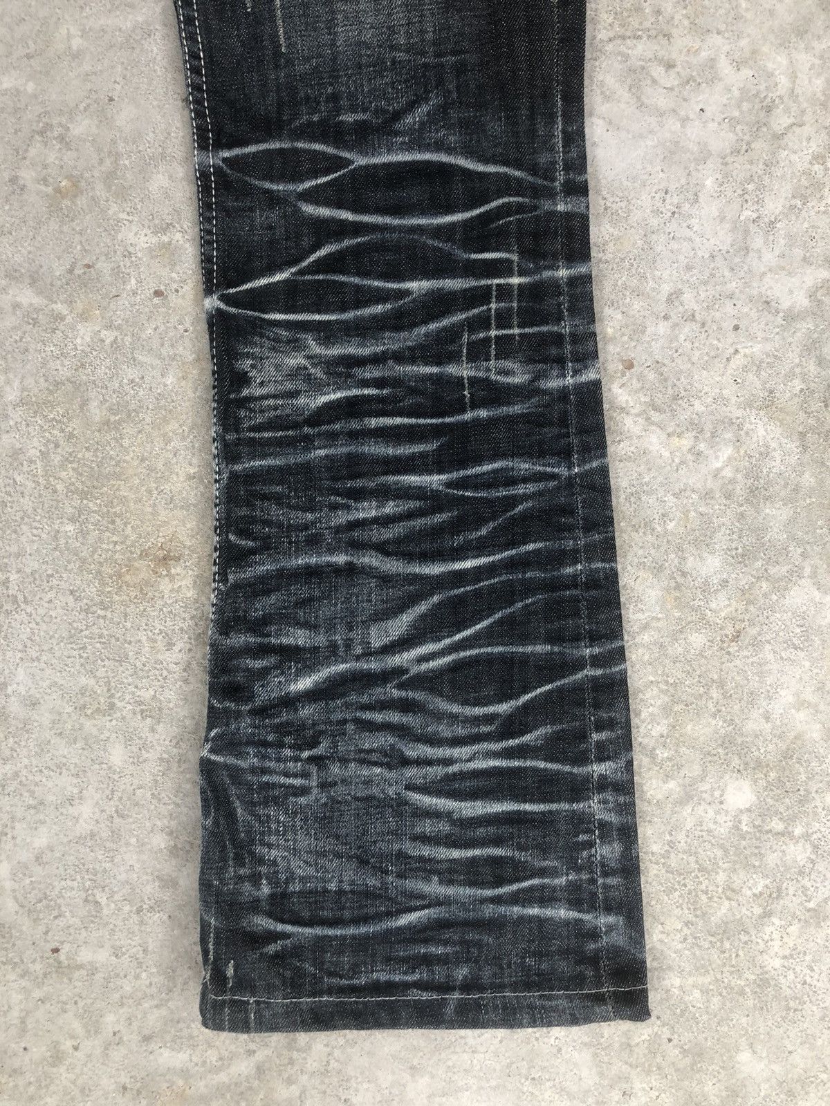 semanticdesign Semantic Design Punk Style Flared Jeans Distressed Jeans Size US 34 / EU 50 - 7 Thumbnail