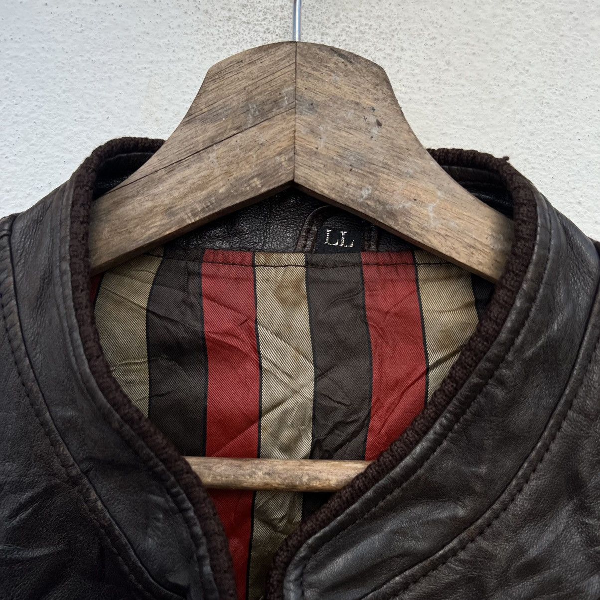Japanese Brand RIDER JACKET ANGEL LEATHER WEAR INSPIRED BY SCHOTT PERFECTO Size US L / EU 52-54 / 3 - 5 Thumbnail