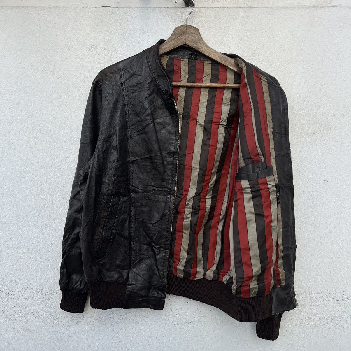 Japanese Brand RIDER JACKET ANGEL LEATHER WEAR INSPIRED BY SCHOTT PERFECTO Size US L / EU 52-54 / 3 - 9 Thumbnail