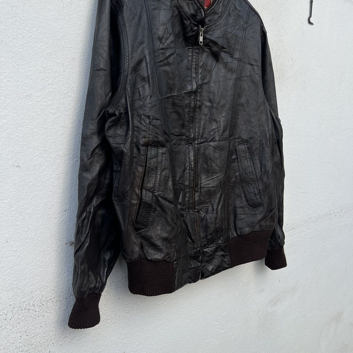 Japanese Brand RIDER JACKET ANGEL LEATHER WEAR INSPIRED BY SCHOTT PERFECTO Size US L / EU 52-54 / 3 - 4 Thumbnail