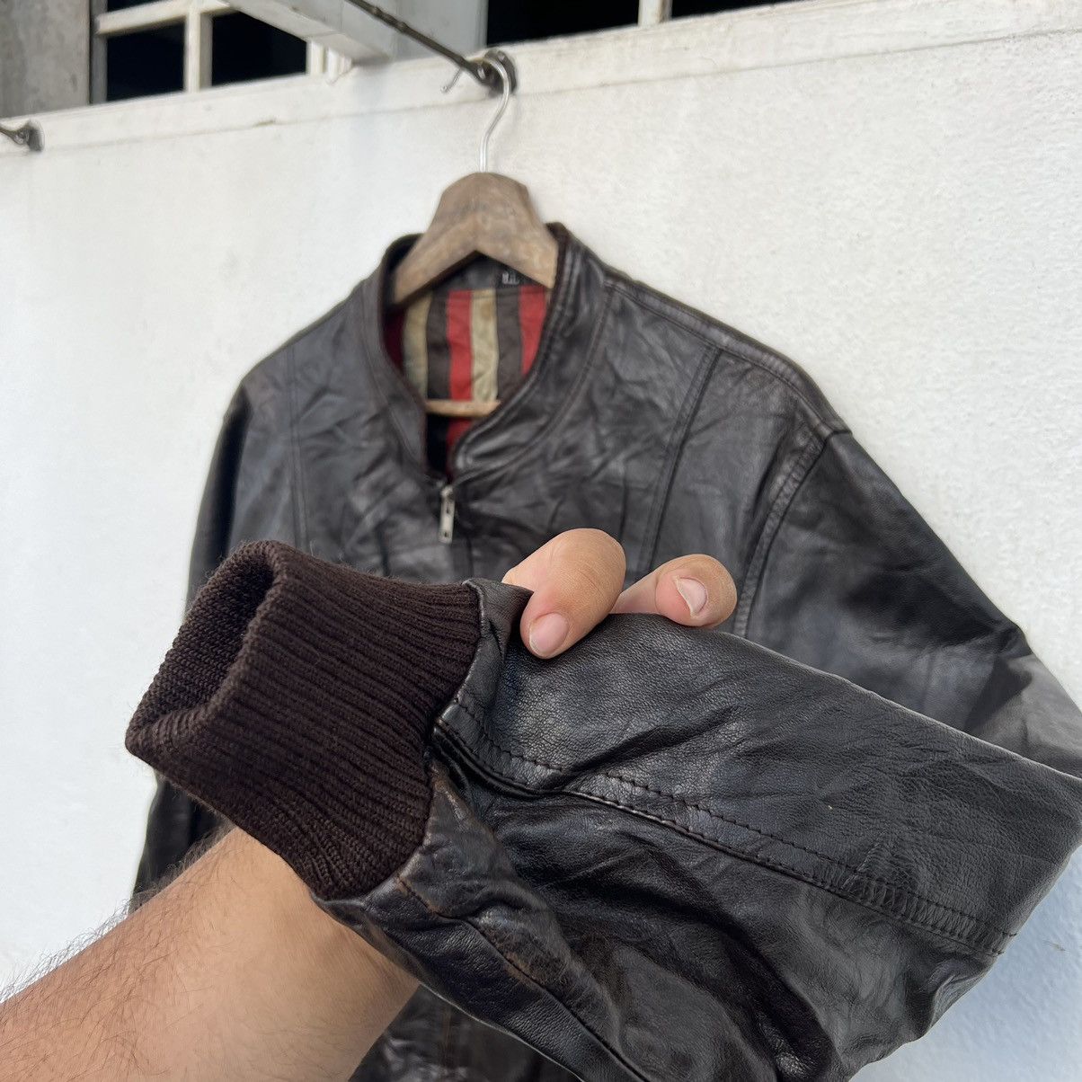Japanese Brand RIDER JACKET ANGEL LEATHER WEAR INSPIRED BY SCHOTT PERFECTO Size US L / EU 52-54 / 3 - 6 Thumbnail