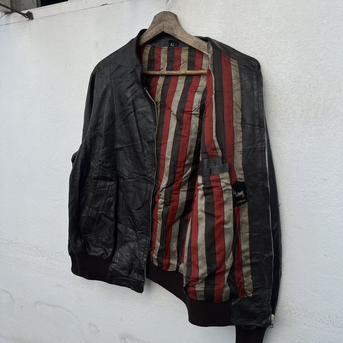 Japanese Brand RIDER JACKET ANGEL LEATHER WEAR INSPIRED BY SCHOTT PERFECTO Size US L / EU 52-54 / 3 - 10 Thumbnail