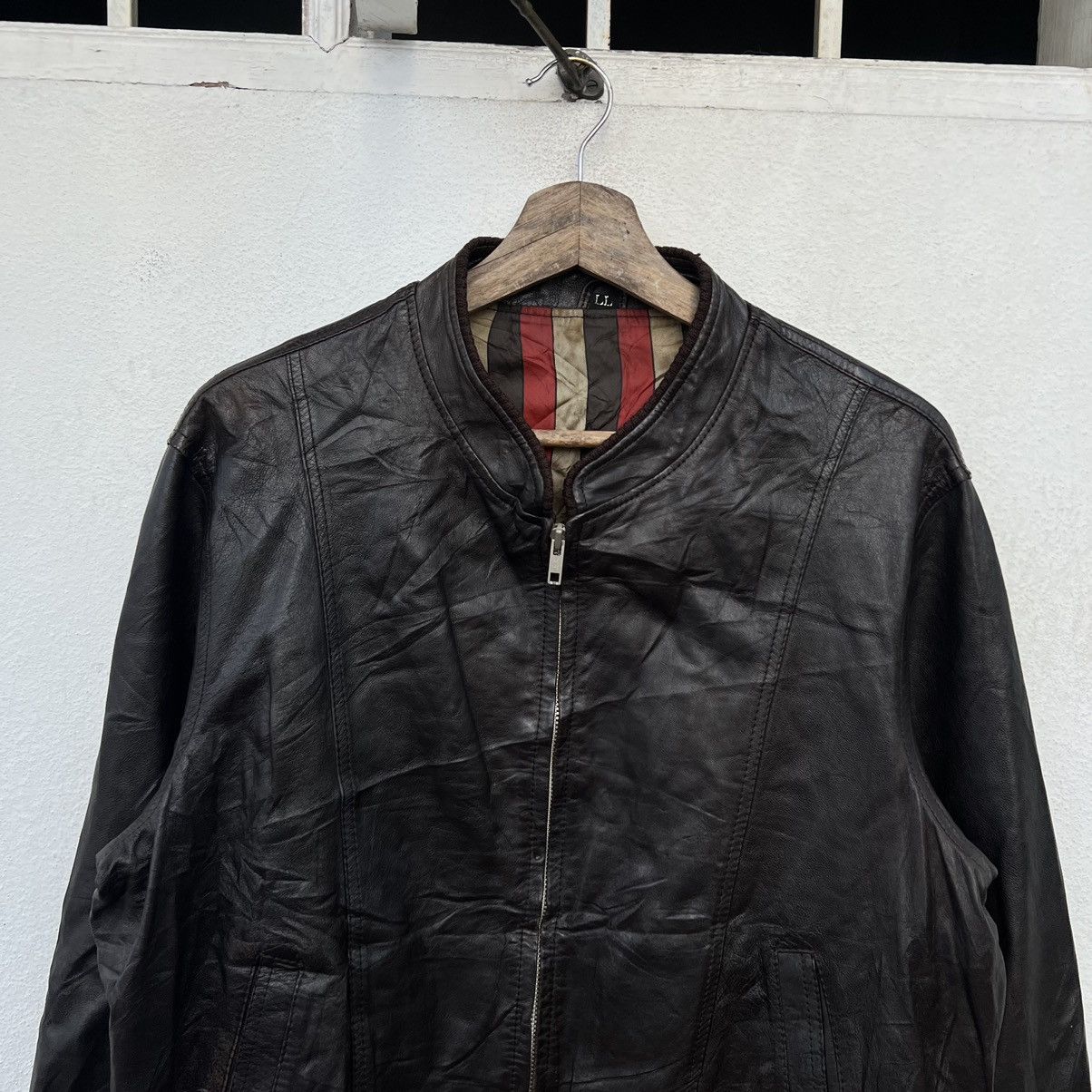 Japanese Brand RIDER JACKET ANGEL LEATHER WEAR INSPIRED BY SCHOTT PERFECTO Size US L / EU 52-54 / 3 - 3 Thumbnail