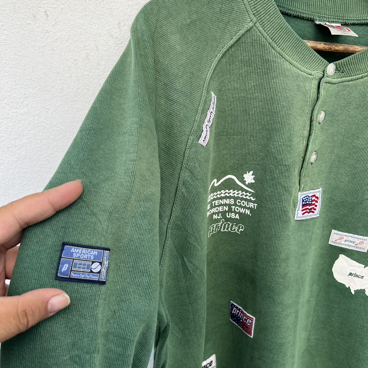 Japanese Brand VINTAGE PRINCE PERFORMANCE APPAREL SWEATSHIRT FULL PATCHES Size US L / EU 52-54 / 3 - 5 Thumbnail