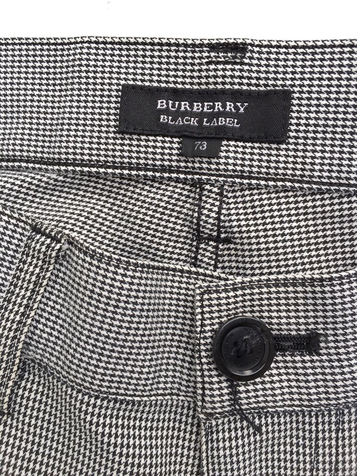 Burberry Vintage Burberry Black Label Houndstooth Checkered Pants Size US 30 / EU 46 - 13 Thumbnail