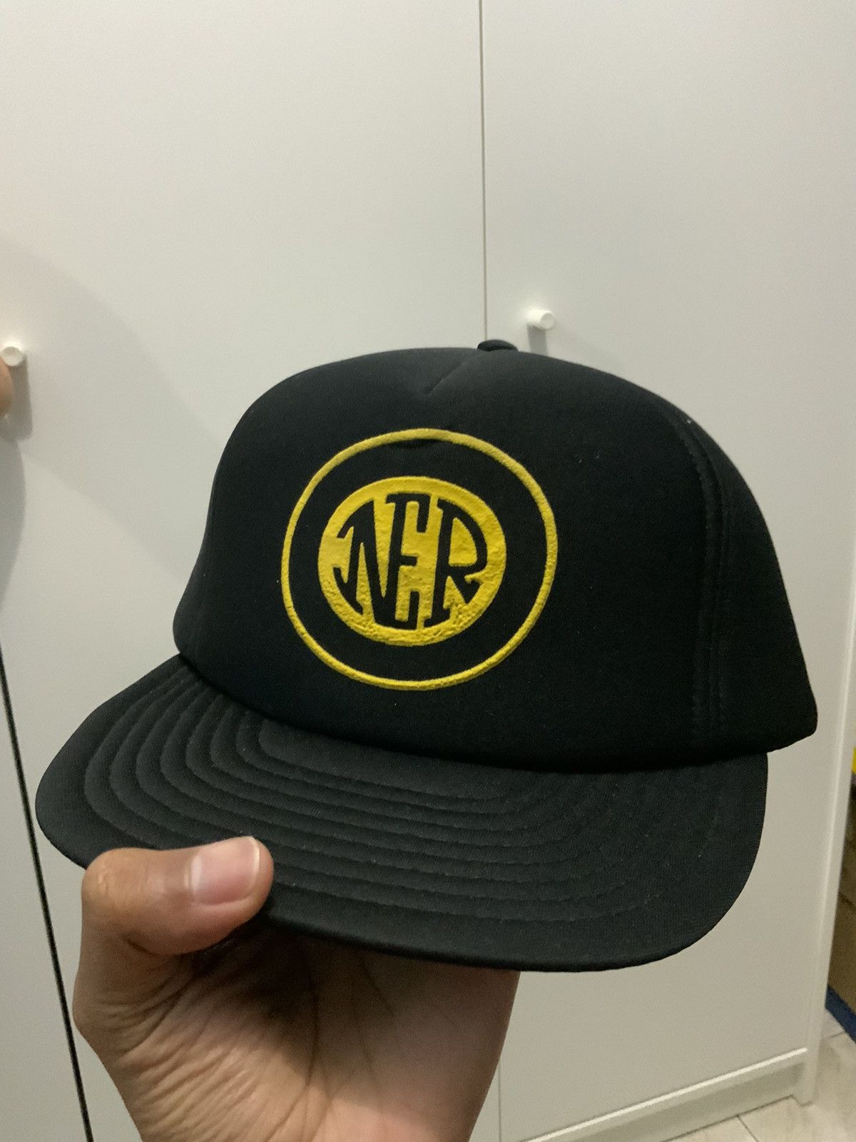 Japanese Brand Vintage Ner Black Hat Size ONE SIZE - 9 Thumbnail