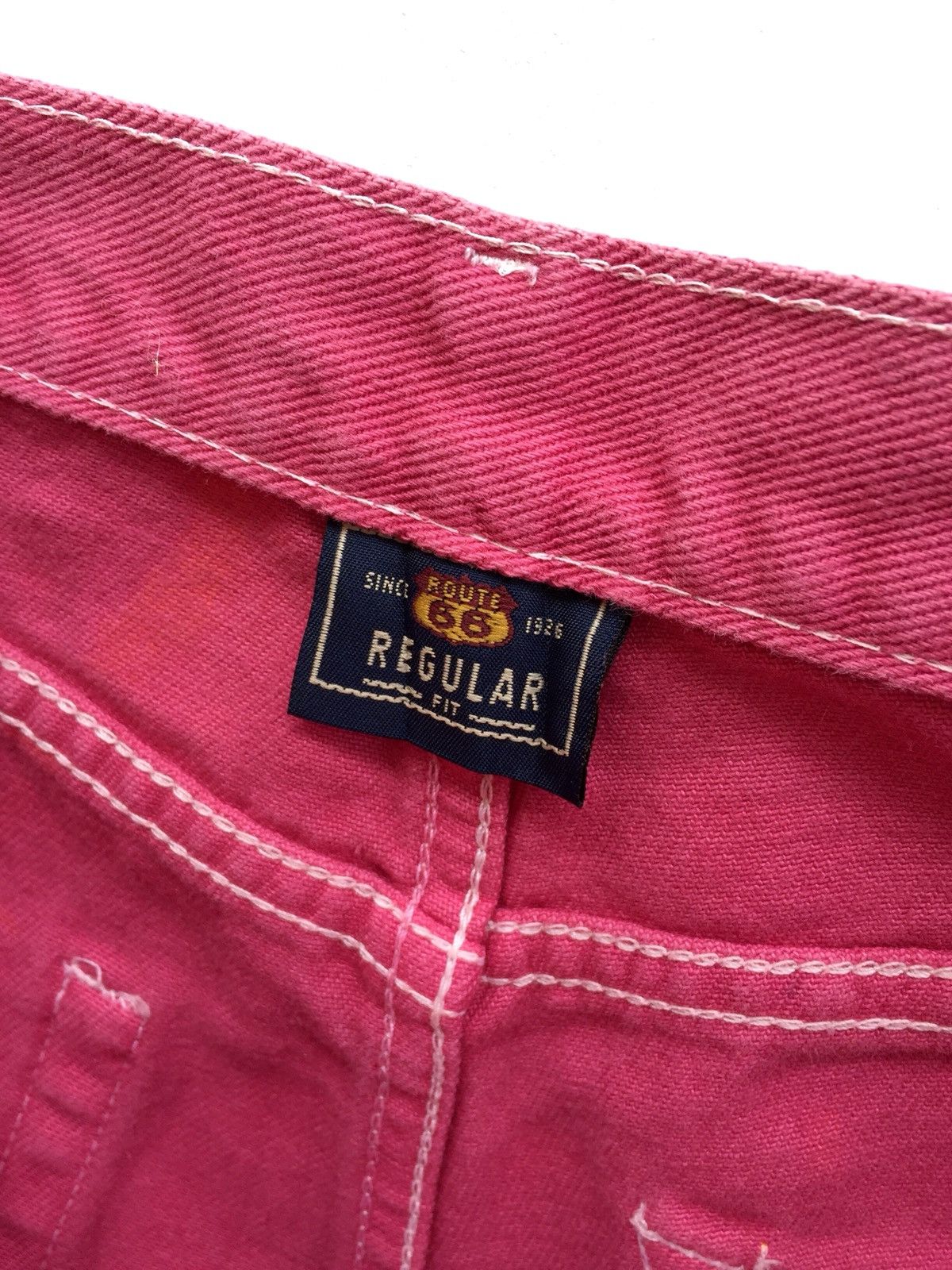 Art Comes First × Beauty Beast × If Six Was Nine Japanese Designer Brand Route66 Custom Fire Denim Size US 30 / EU 46 - 10 Thumbnail
