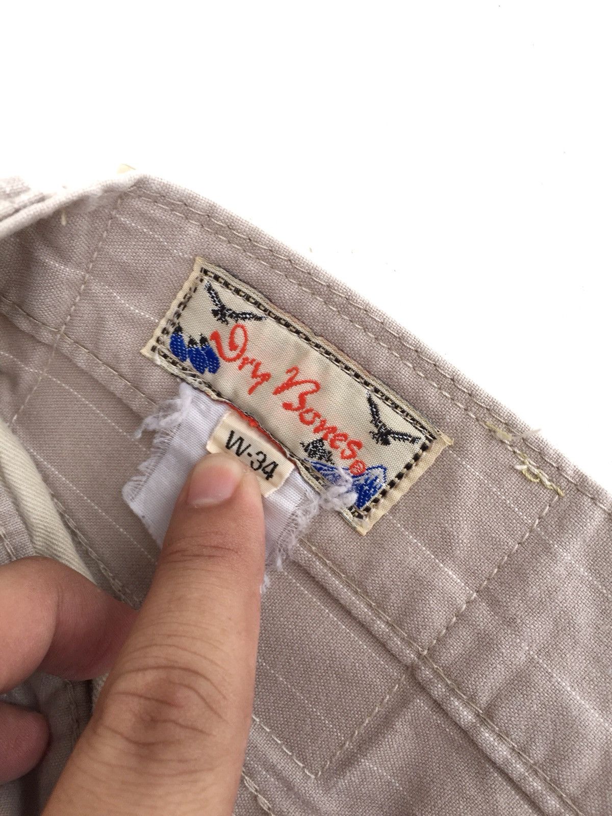 Dry Bones Dry Bones Made In Japan Khakis Trousers Pants Size US 31 - 9 Thumbnail