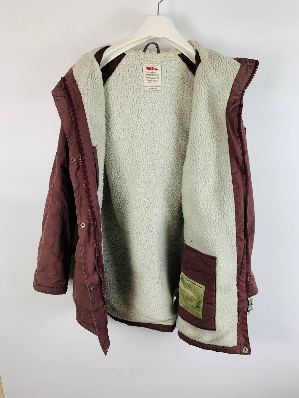Fjallraven Fjallraven parka burgundy XS Size XS / US 0-2 / IT 36-38 - 17 Thumbnail