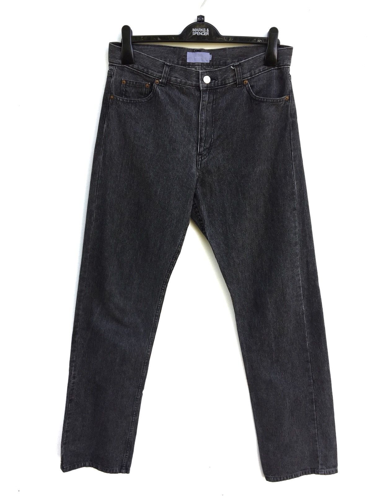 Devilock Japanese Brand Devilock Pinstripes Denim Made In Japan Size US 32 / EU 48 - 2 Thumbnail