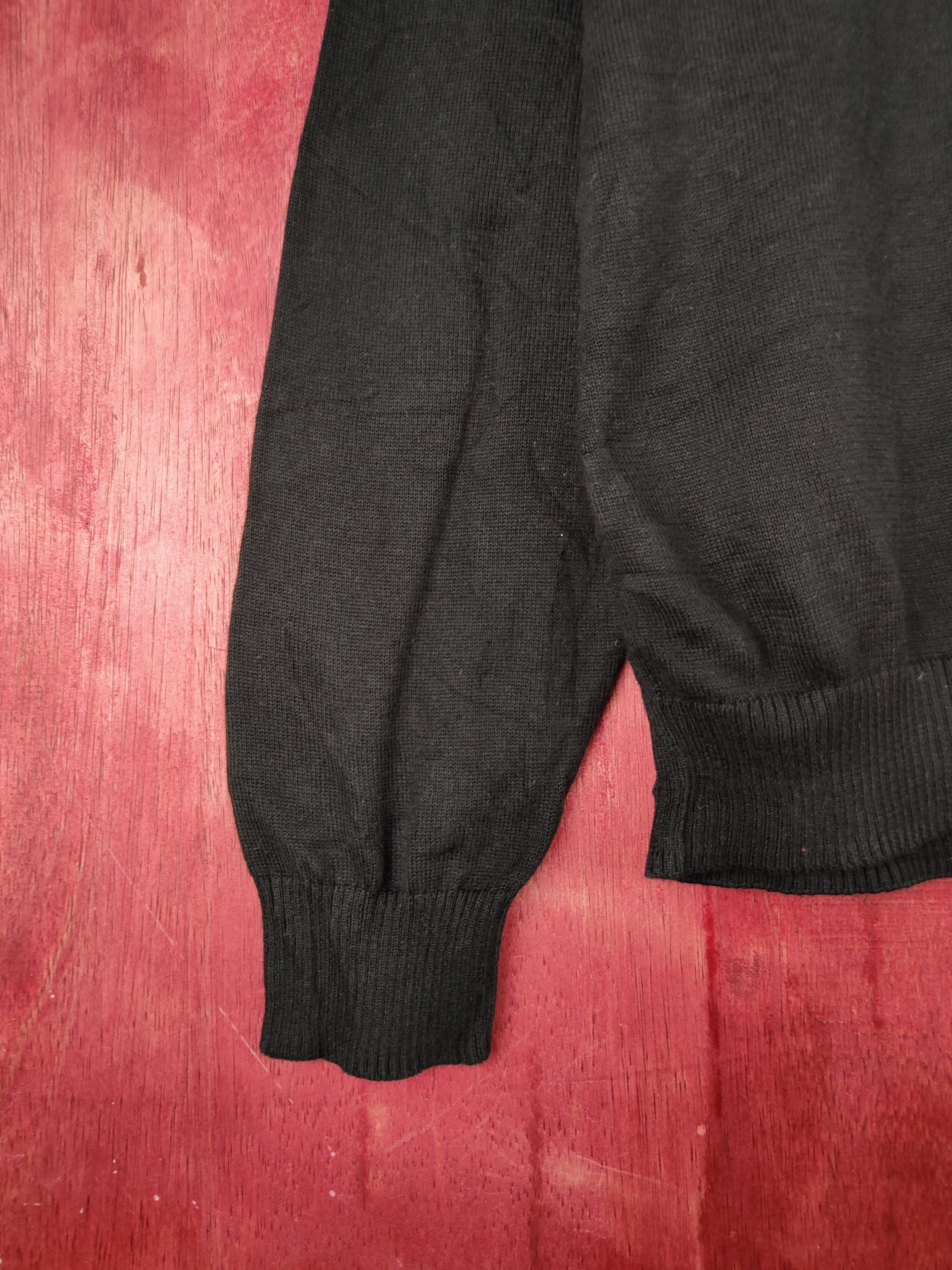 Japanese Brand Japanese Brand Black Knitwear Cardigan #S1176 Size L / US 10 / IT 46 - 4 Thumbnail