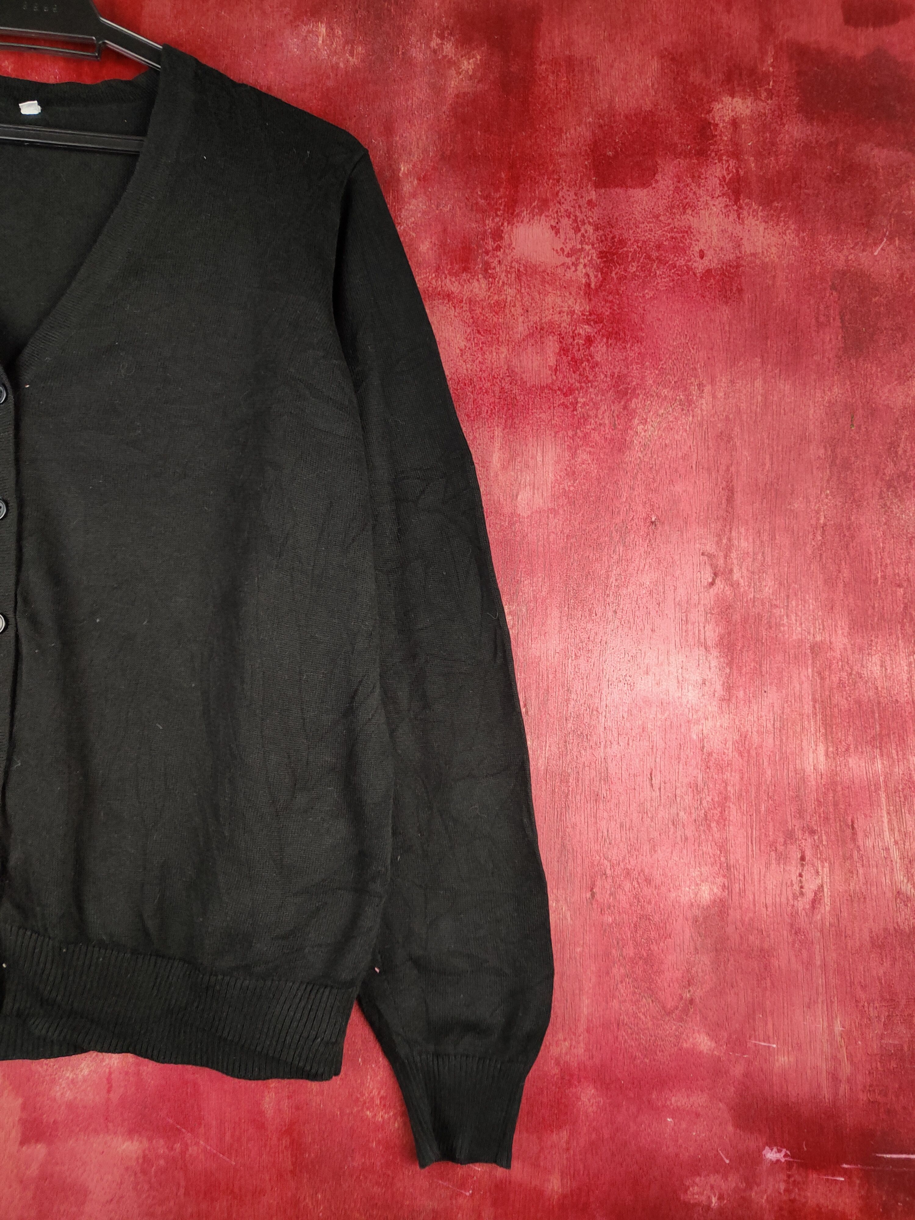 Japanese Brand Japanese Brand Black Knitwear Cardigan #S1176 Size L / US 10 / IT 46 - 5 Thumbnail
