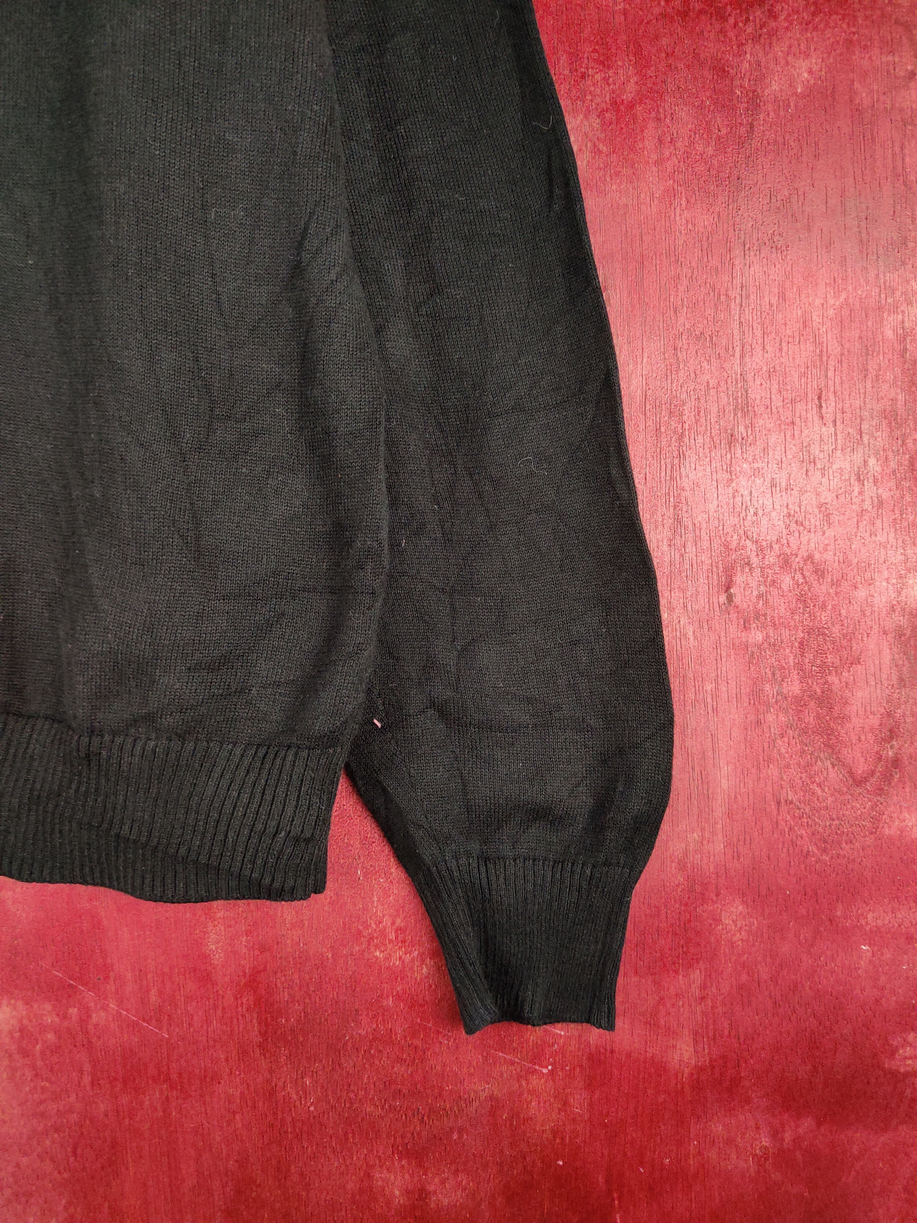 Japanese Brand Japanese Brand Black Knitwear Cardigan #S1176 Size L / US 10 / IT 46 - 6 Thumbnail