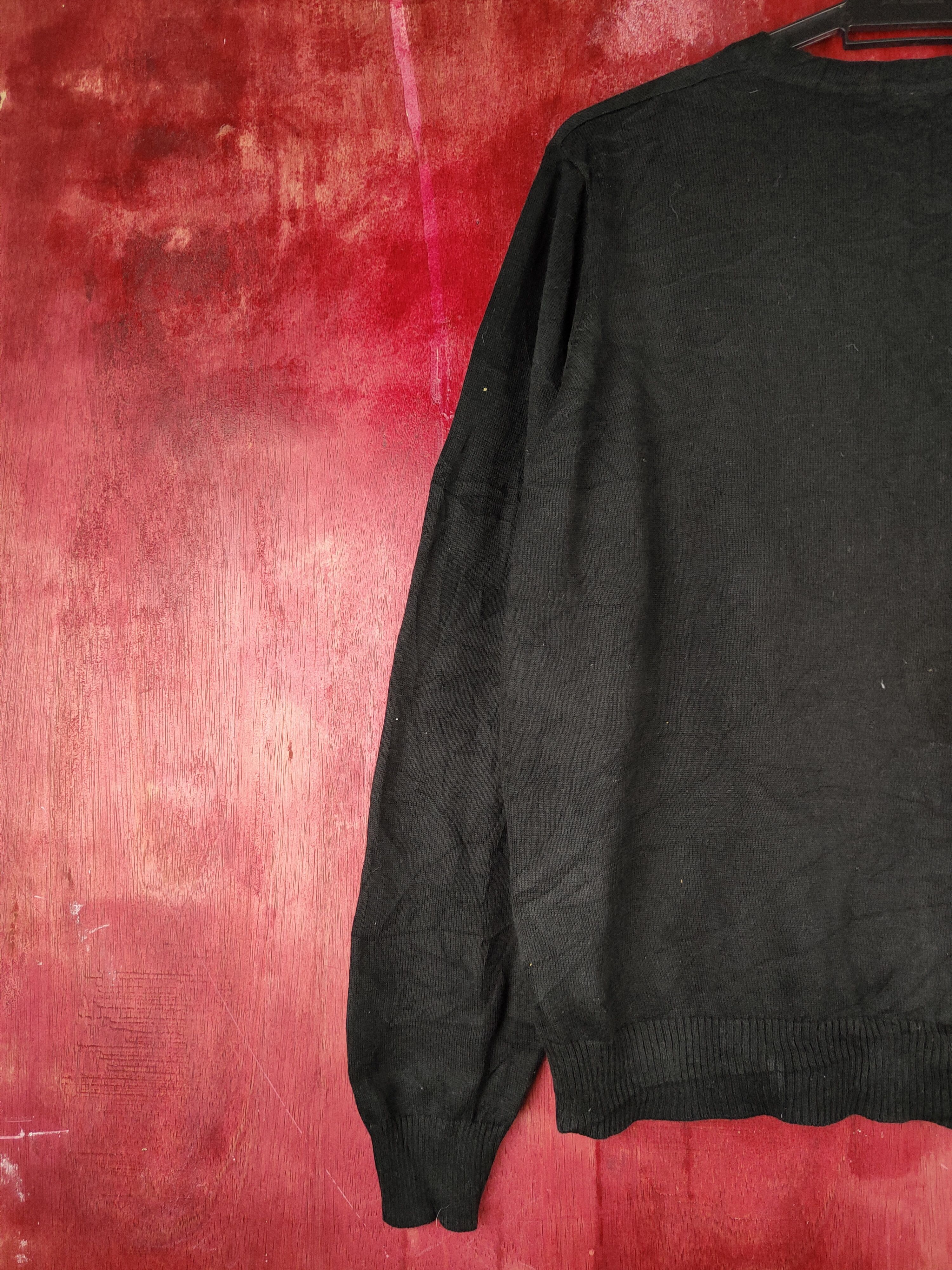 Japanese Brand Japanese Brand Black Knitwear Cardigan #S1176 Size L / US 10 / IT 46 - 8 Thumbnail