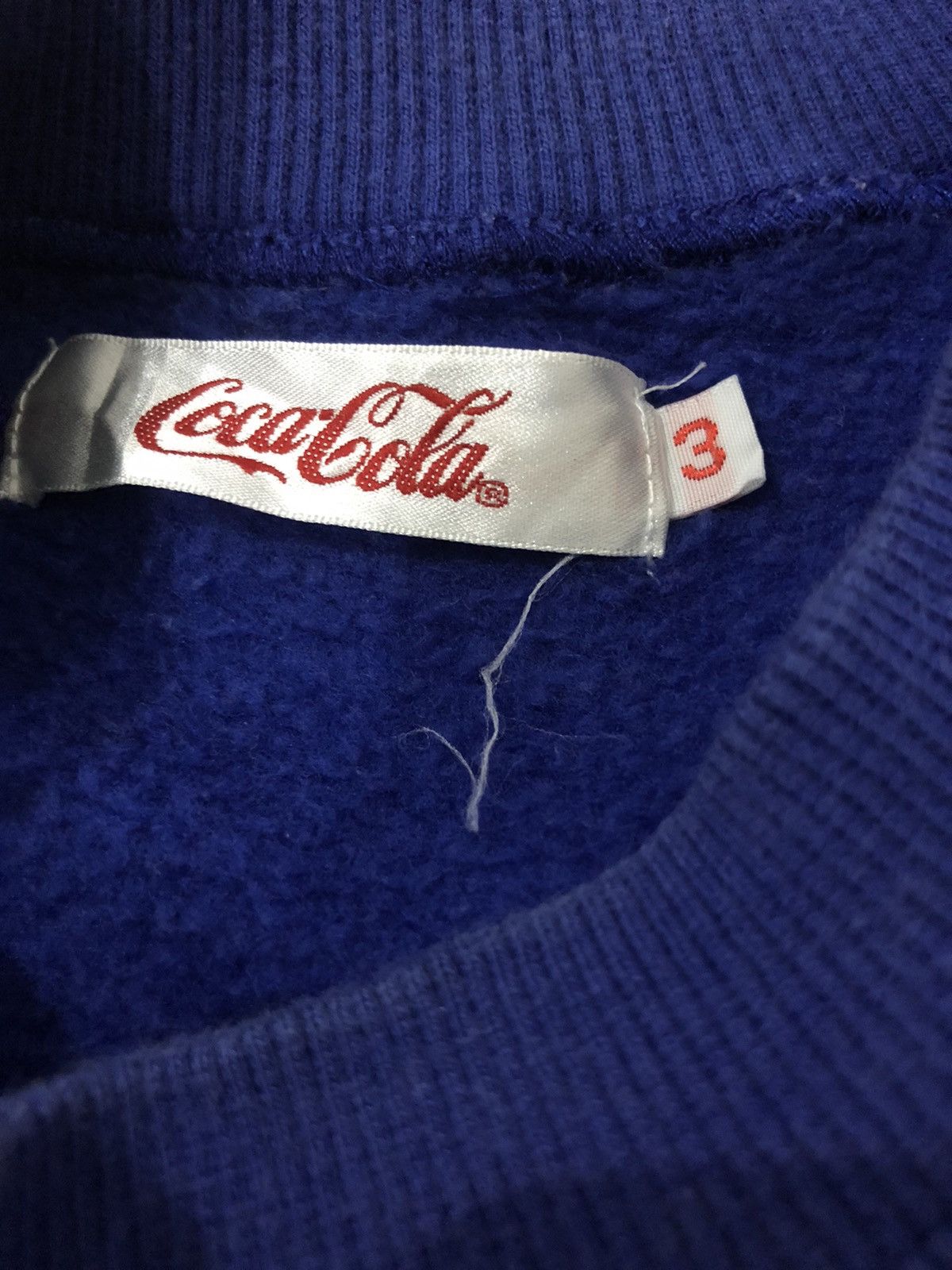 Coca Cola × Vintage Vintage 90s Coca Cola Two Tone Sweatshirt Size US S / EU 44-46 / 1 - 4 Thumbnail
