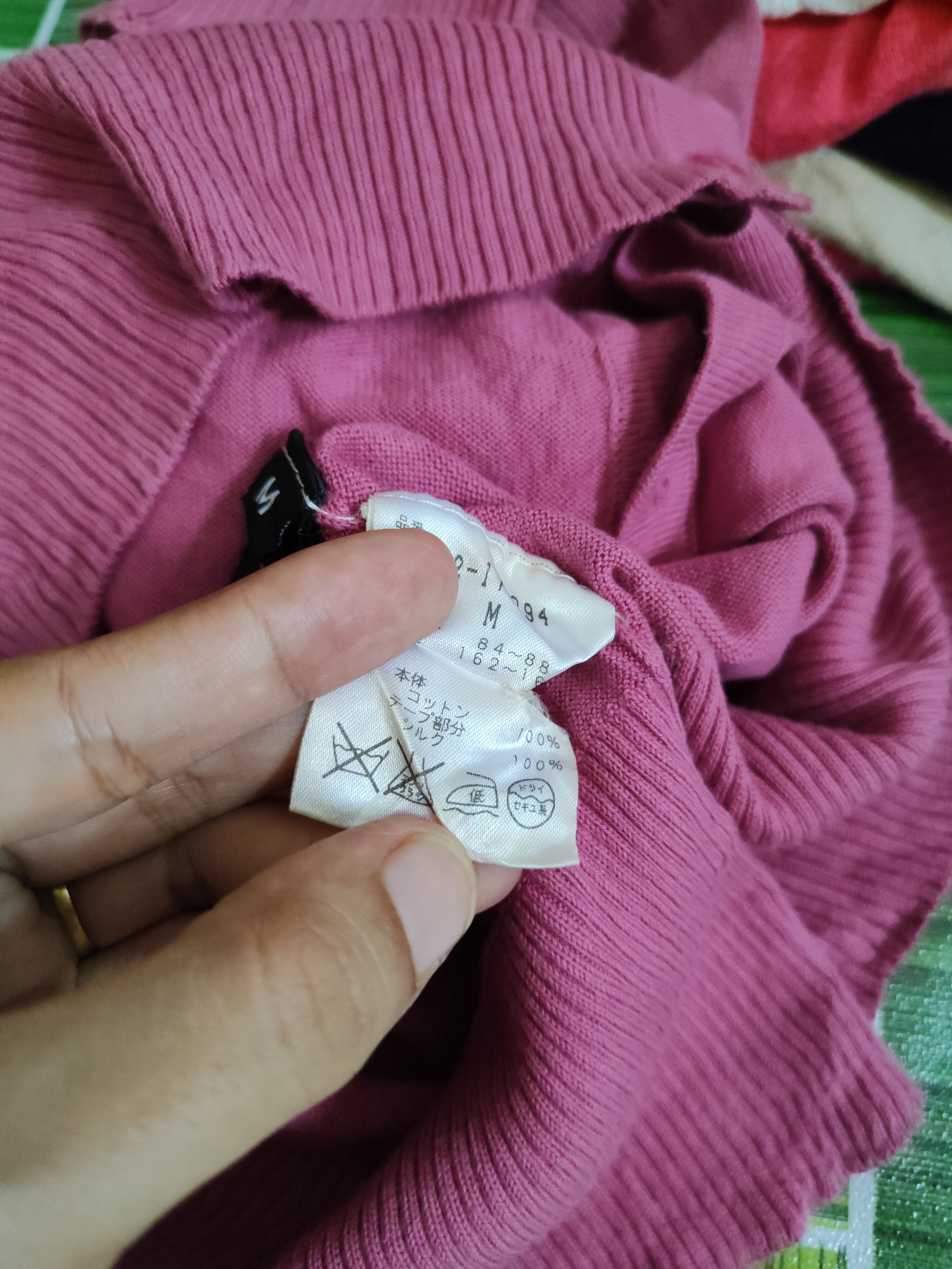 Japanese Brand Jill Stuart Rose Pink Knitwear Cardigan #S1175 Size S / US 4 / IT 40 - 10 Thumbnail