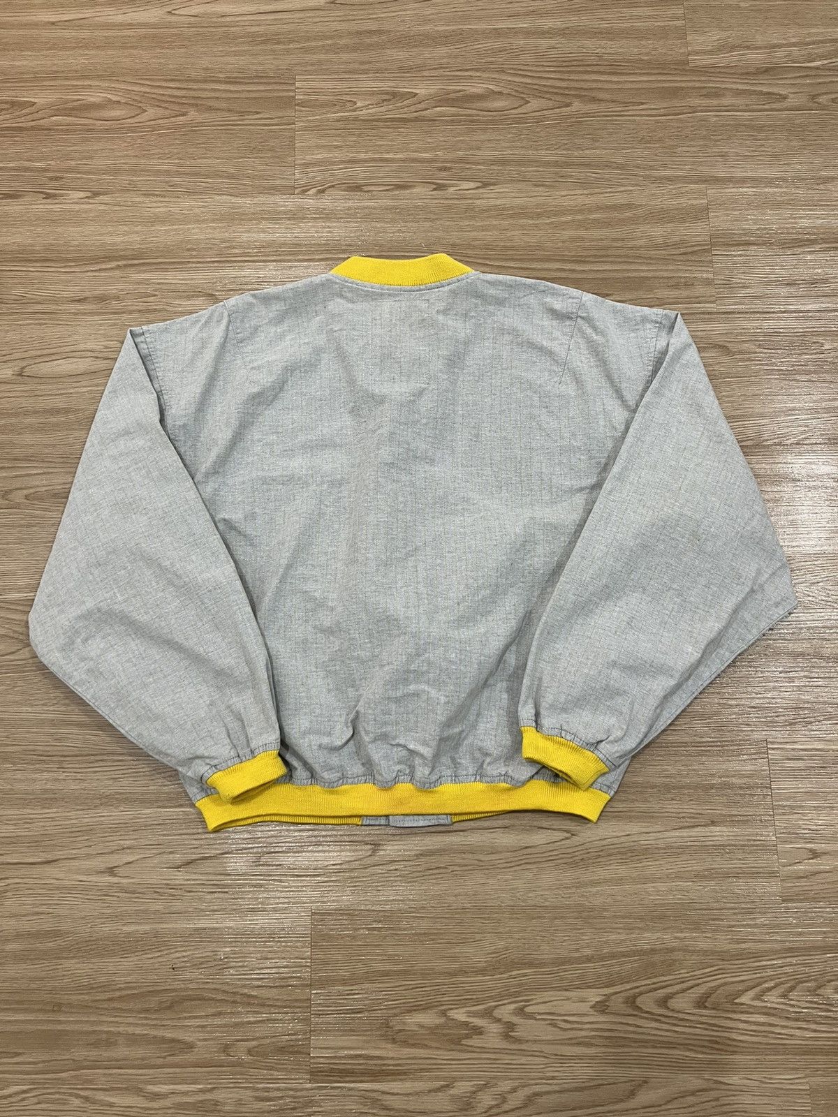 Japanese Brand × Toyo Enterprises × Vintage 🔥MEGA RARE🔥Toyo Enterprise Varsity Baseball Button Jacket Size US S / EU 44-46 / 1 - 3 Thumbnail