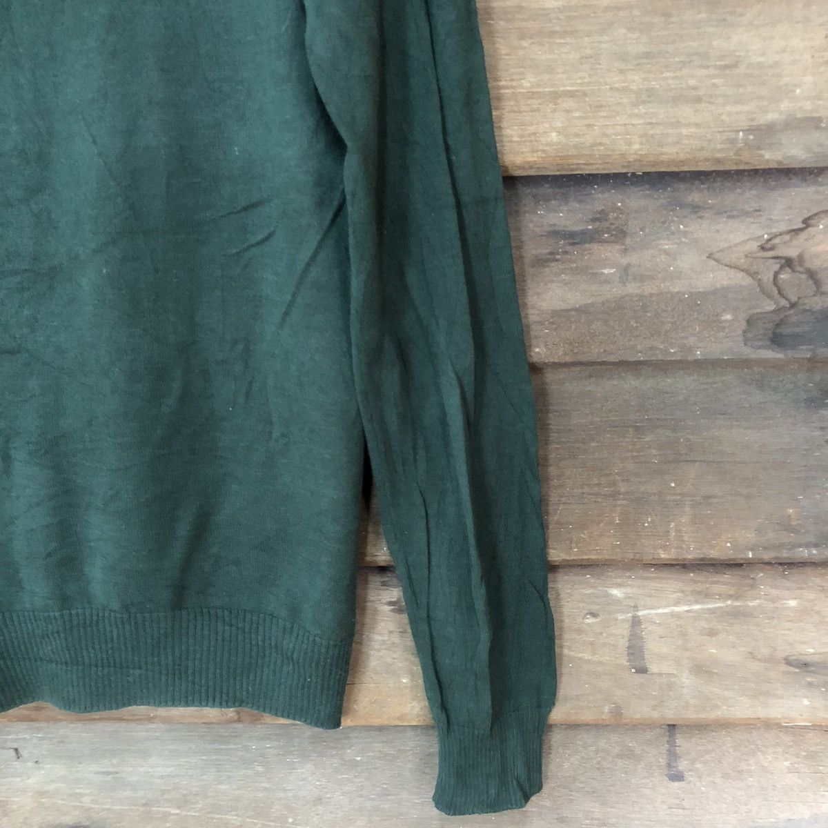 Japanese Brand Africation Green Patterned Cardigans #7298 Size M / US 6-8 / IT 42-44 - 11 Thumbnail
