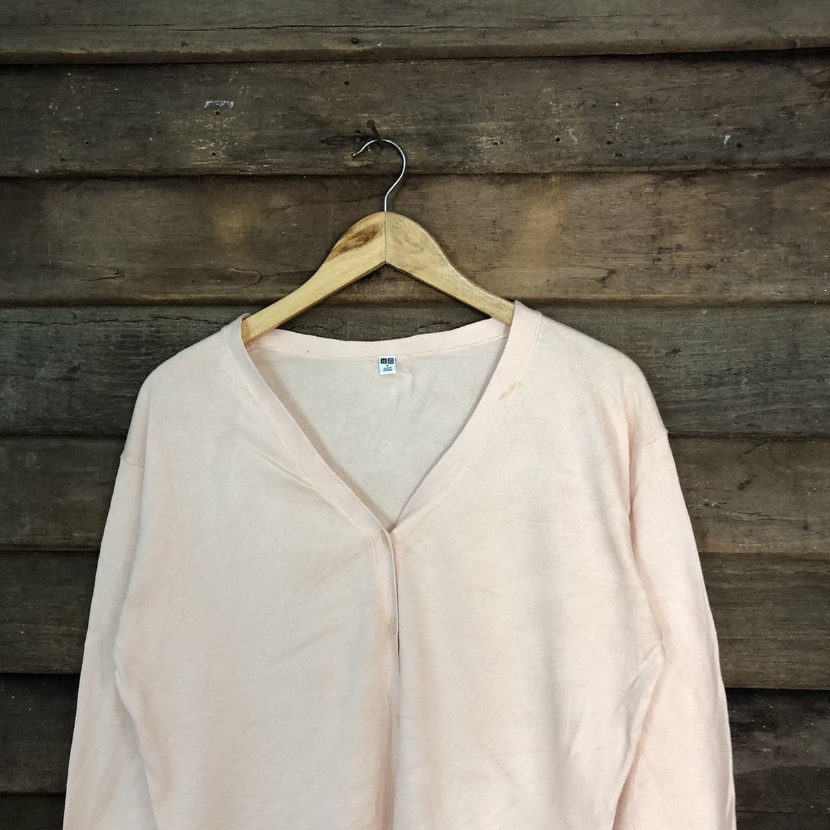 Uniqlo Uniqlo Cream Patterned Cardigans #7278 Size M / US 6-8 / IT 42-44 - 2 Thumbnail