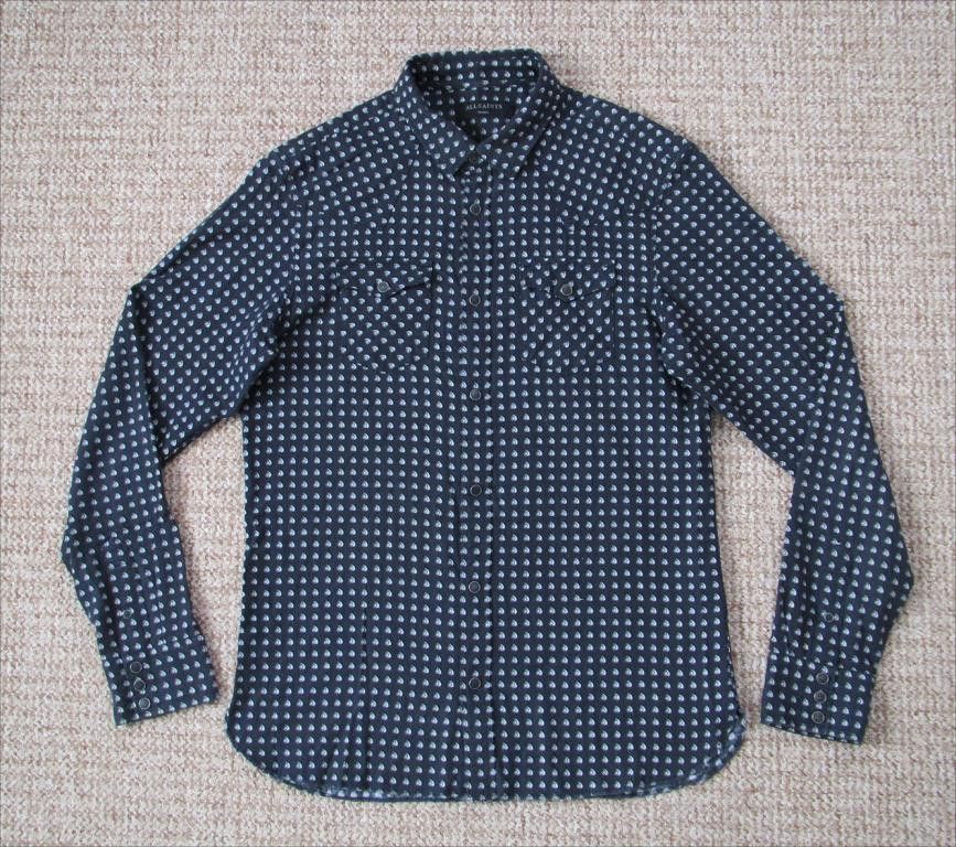 Allsaints ALLSAINTS Tahoe Long Sleeve Shirt Size US S / EU 44-46 / 1 - 3 Thumbnail