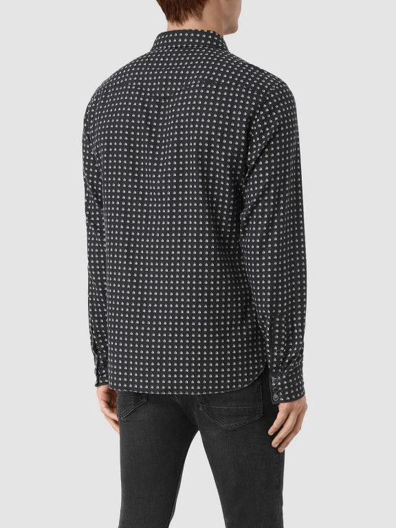 Allsaints ALLSAINTS Tahoe Long Sleeve Shirt Size US S / EU 44-46 / 1 - 2 Thumbnail