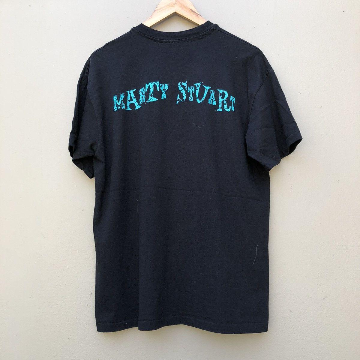 Band Tees × Vintage Vintage marty stuart 90s tee Size US L / EU 52-54 / 3 - 4 Thumbnail