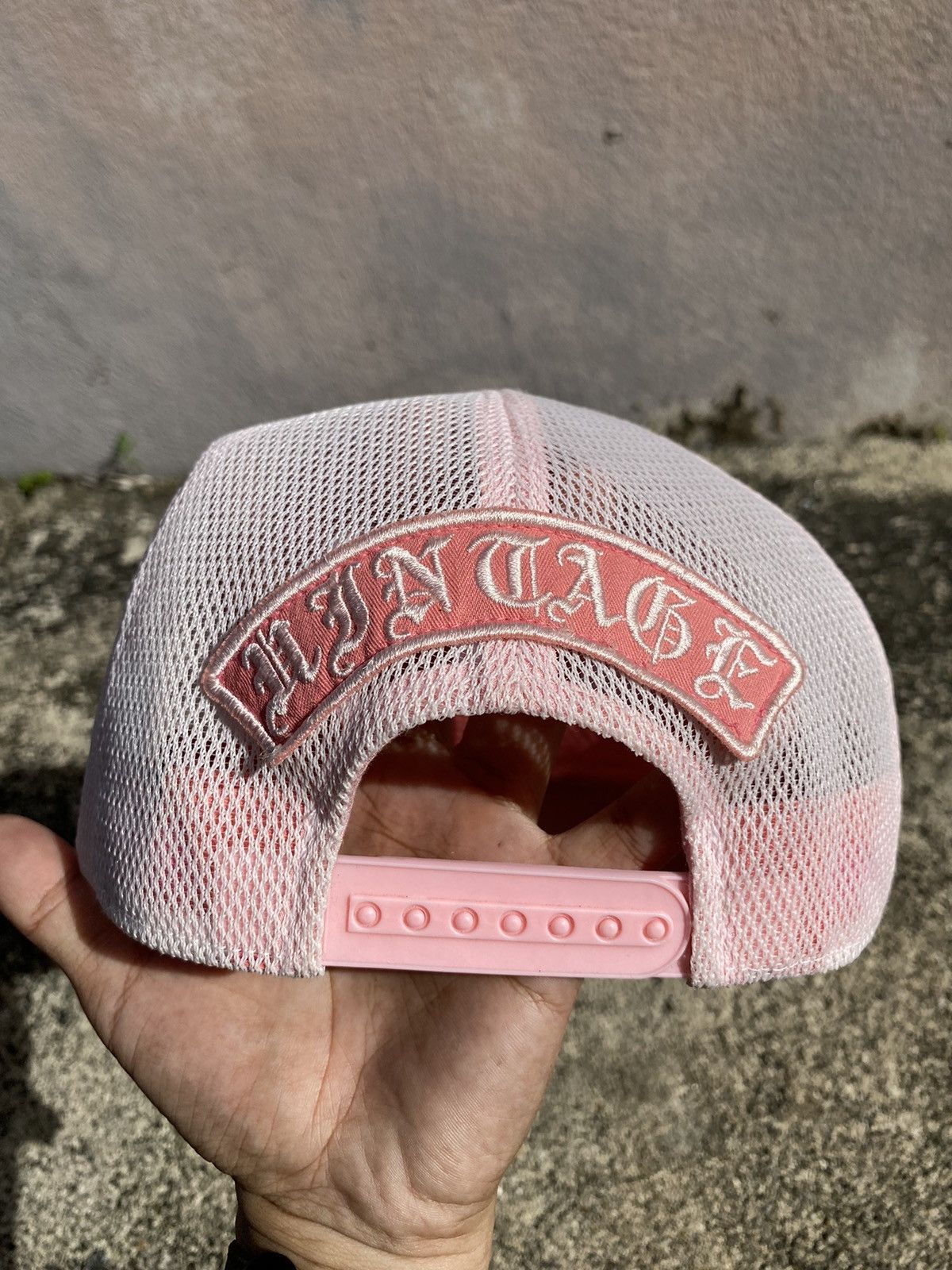 Japanese Brand Buckaroo Jeans Ripoff Chrome Hearts Pink Trucker Cap Size ONE SIZE - 6 Thumbnail