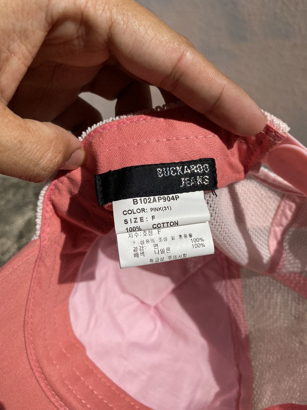 Japanese Brand Buckaroo Jeans Ripoff Chrome Hearts Pink Trucker Cap Size ONE SIZE - 9 Thumbnail