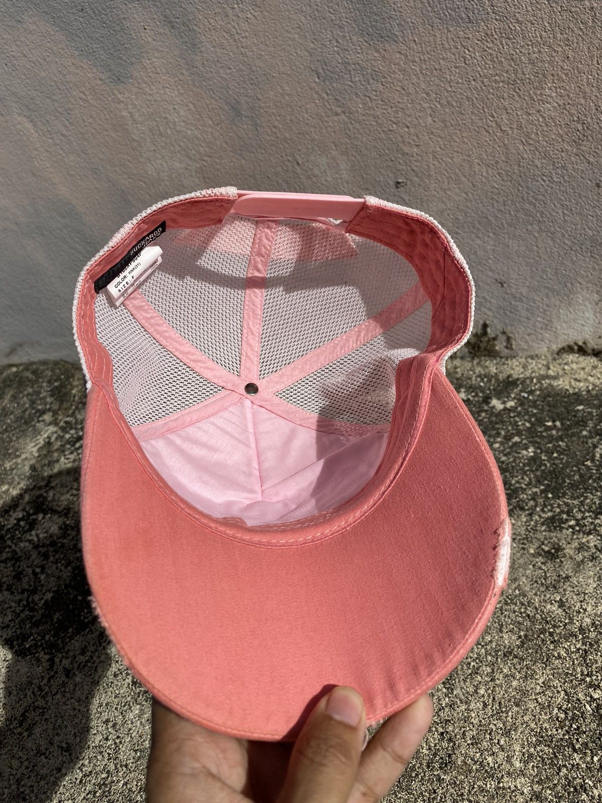 Japanese Brand Buckaroo Jeans Ripoff Chrome Hearts Pink Trucker Cap Size ONE SIZE - 8 Thumbnail