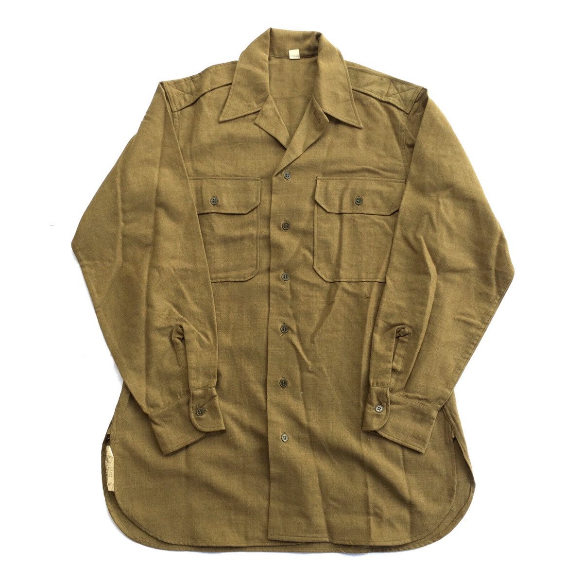 Military shirt flannel inspector