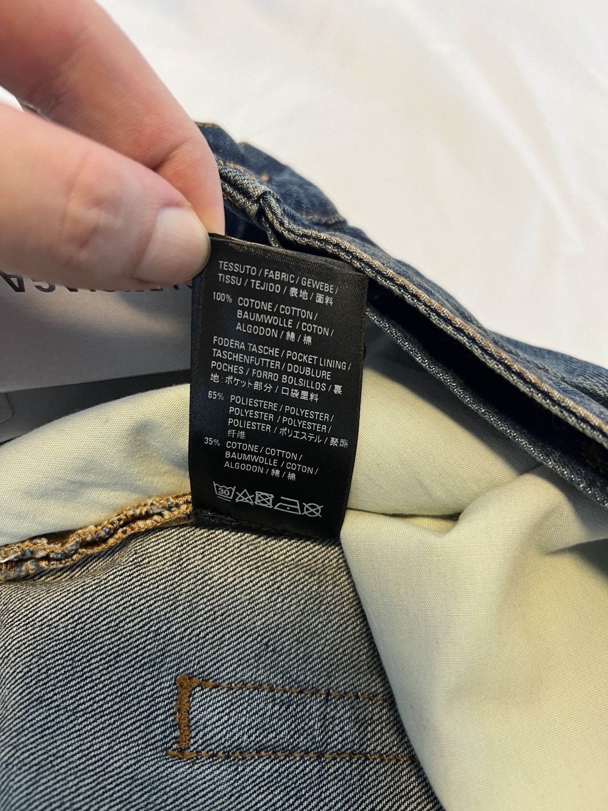 Balenciaga *1260MSRP* Balenciaga Denim Shorts JORTS Sz. XS Size US 30 / EU 46 - 11 Thumbnail
