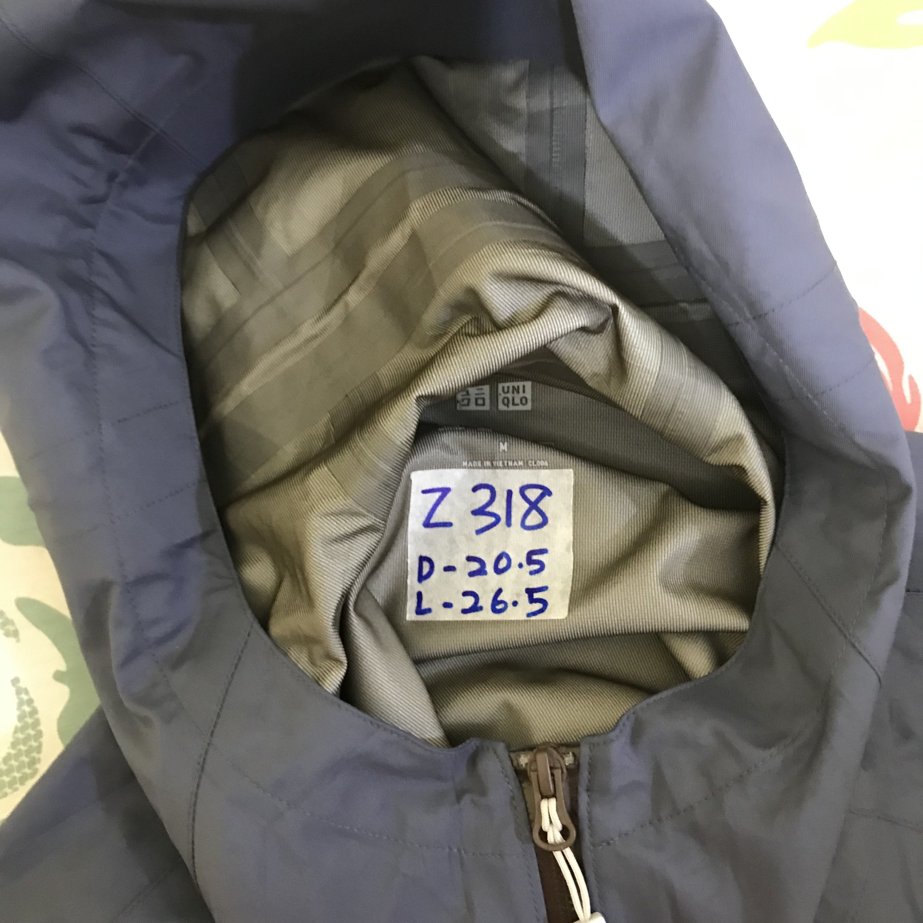 Japanese Brand × Uniqlo Z318 COMBO UNIQLO TECHWEAR RAIN JACKET AND LONGSLEEVE TEE Size US M / EU 48-50 / 2 - 8 Thumbnail