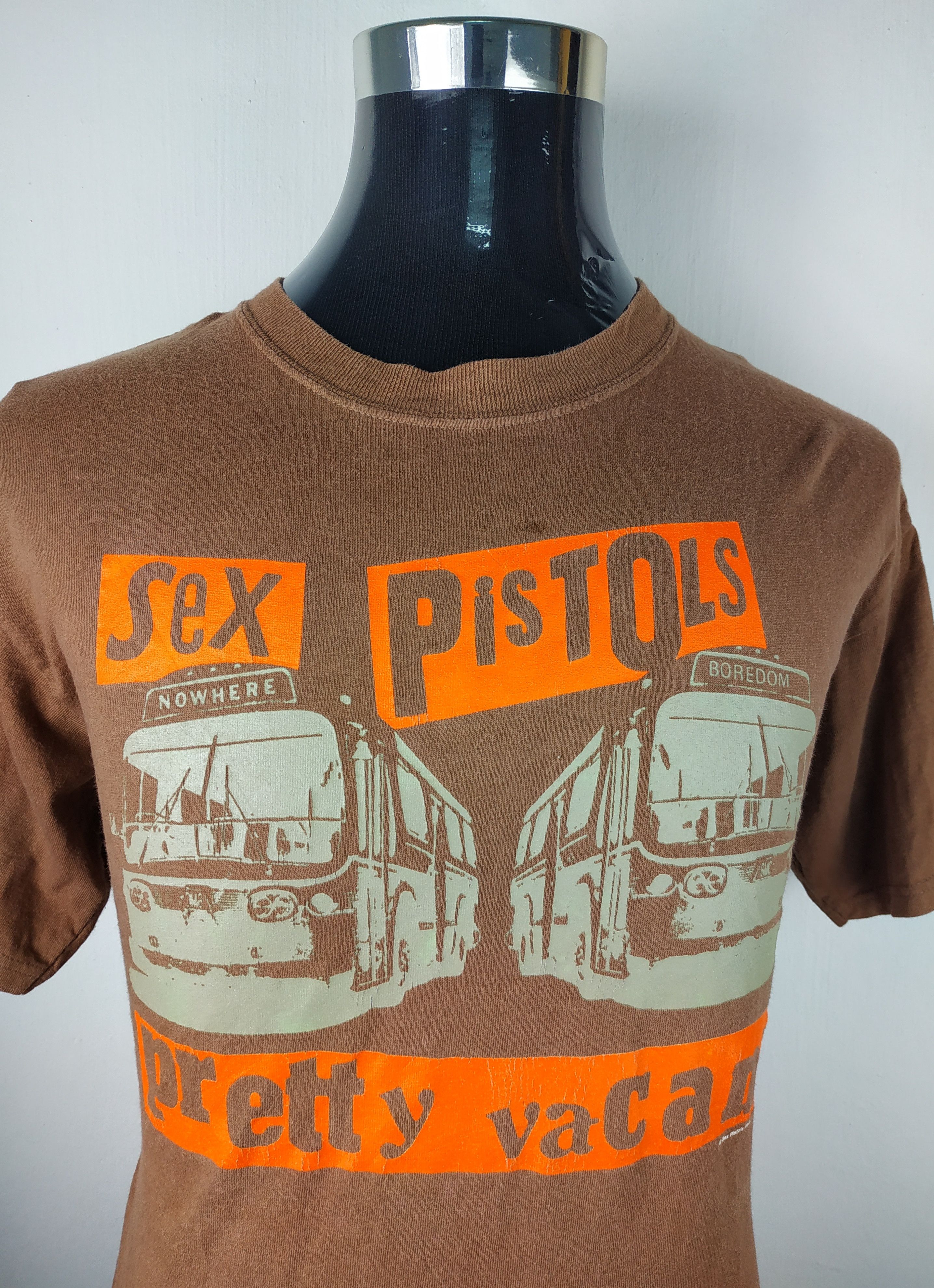 Band Tees VINTAGE SEX PISTOLS PRETT VACANT JAMIE REID T-SHIRT Size US M / EU 48-50 / 2 - 3 Thumbnail