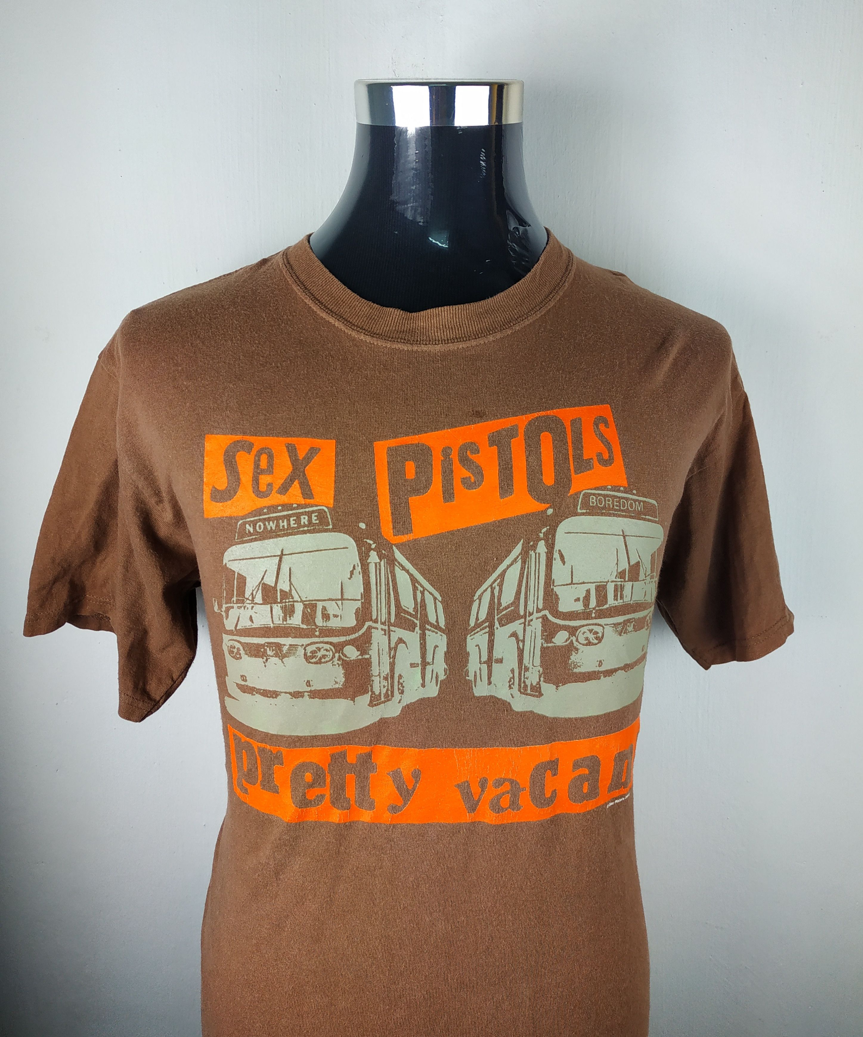 Band Tees VINTAGE SEX PISTOLS PRETT VACANT JAMIE REID T-SHIRT Size US M / EU 48-50 / 2 - 2 Thumbnail