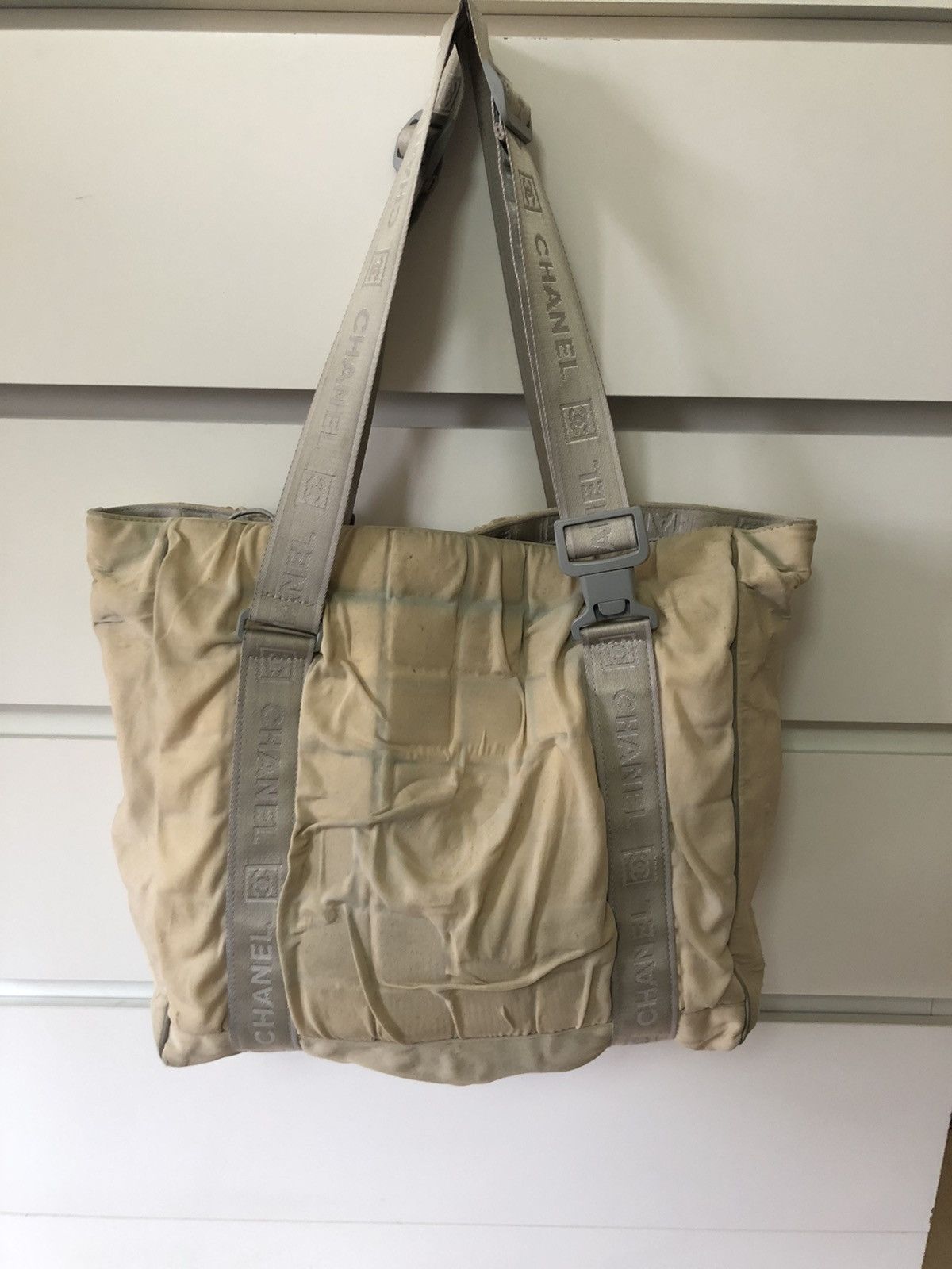 Chanel 1990s Chanel Sport CC Logo Quilted Tote Bag Size ONE SIZE - 13 Thumbnail