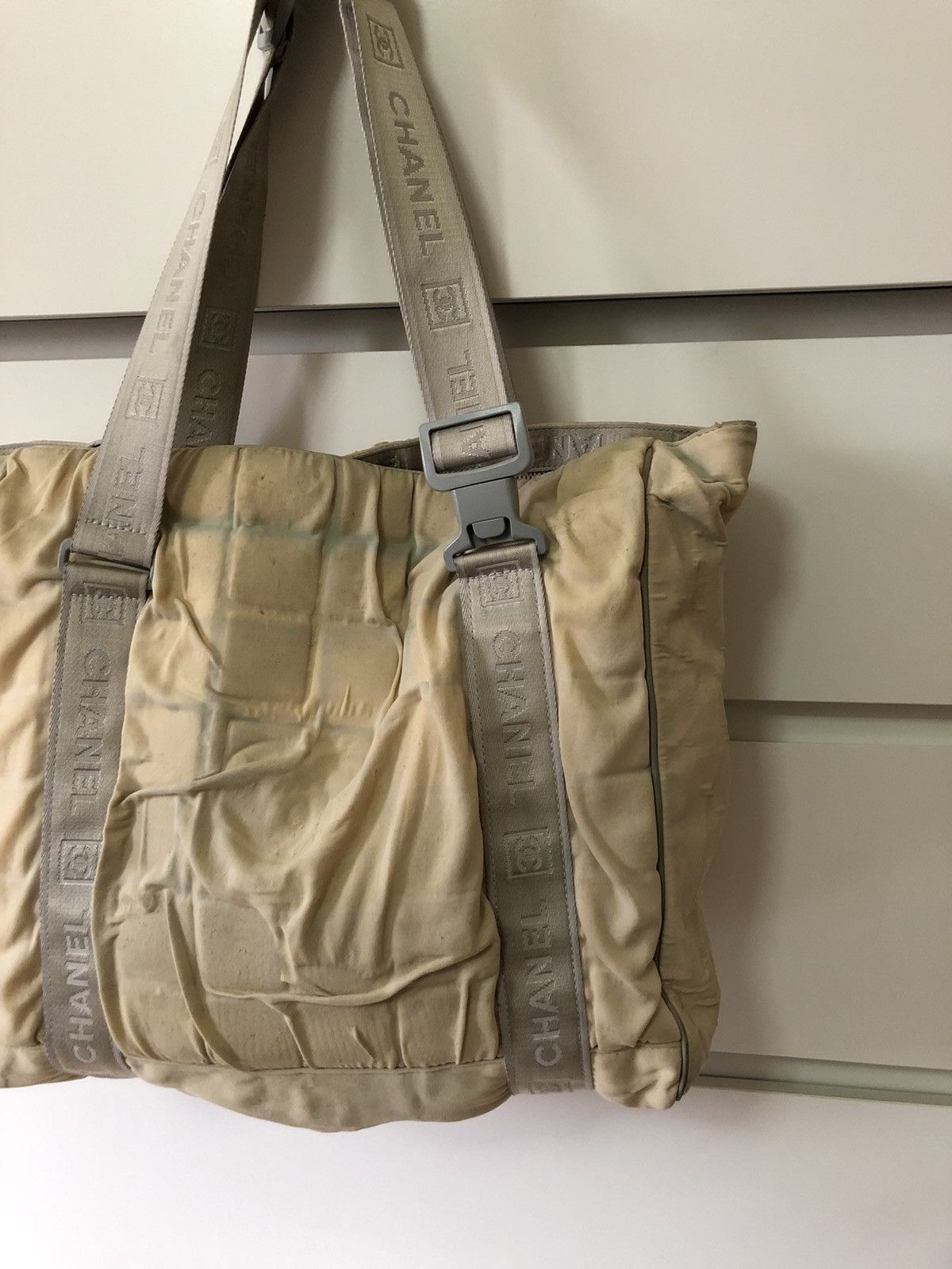 Chanel 1990s Chanel Sport CC Logo Quilted Tote Bag Size ONE SIZE - 16 Thumbnail