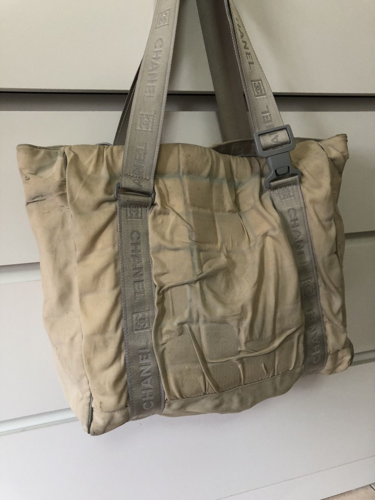 Chanel 1990s Chanel Sport CC Logo Quilted Tote Bag Size ONE SIZE - 15 Thumbnail