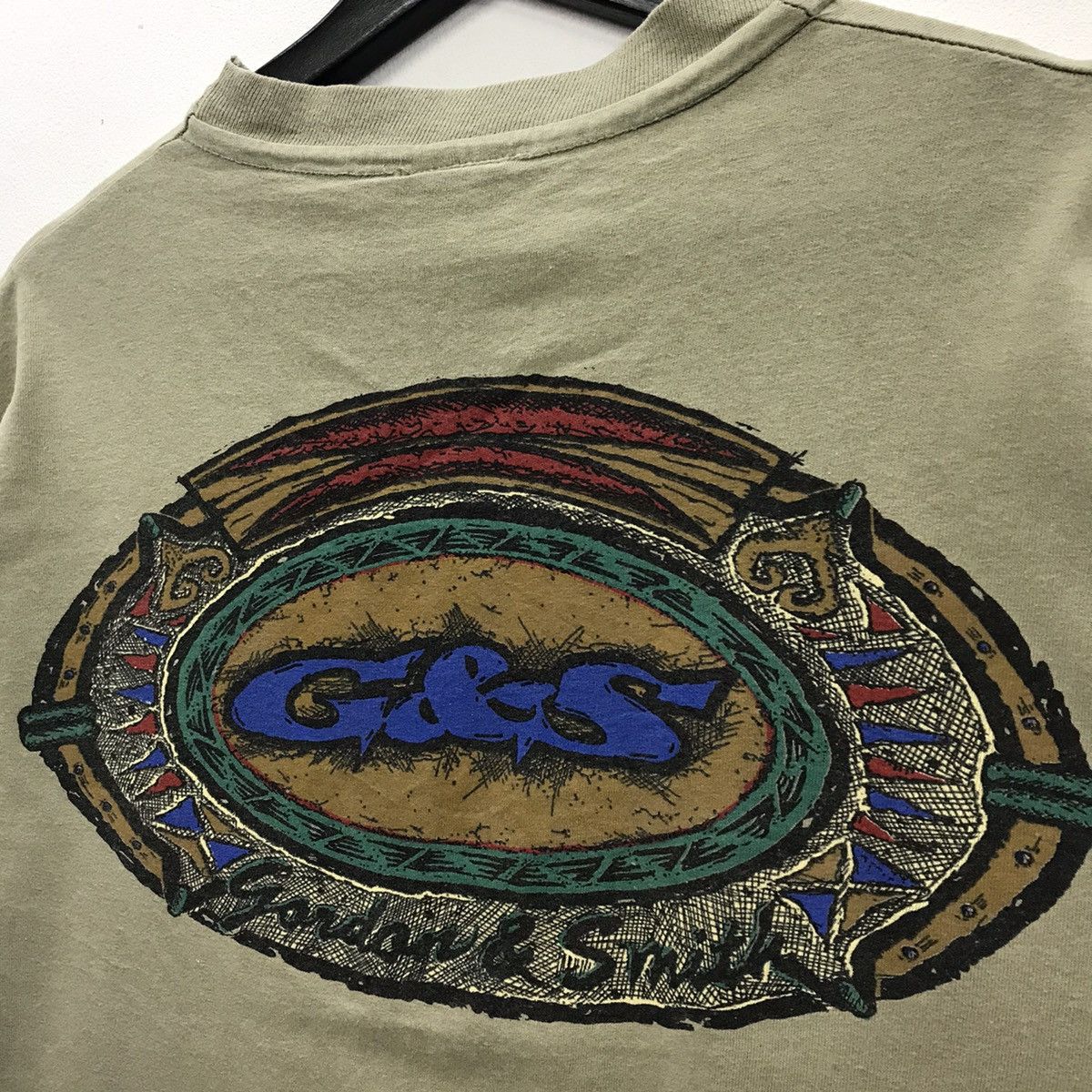 Vintage Rare!! Vintage Gordon&Smith Backprint Tee Size US L / EU 52-54 / 3 - 12 Thumbnail