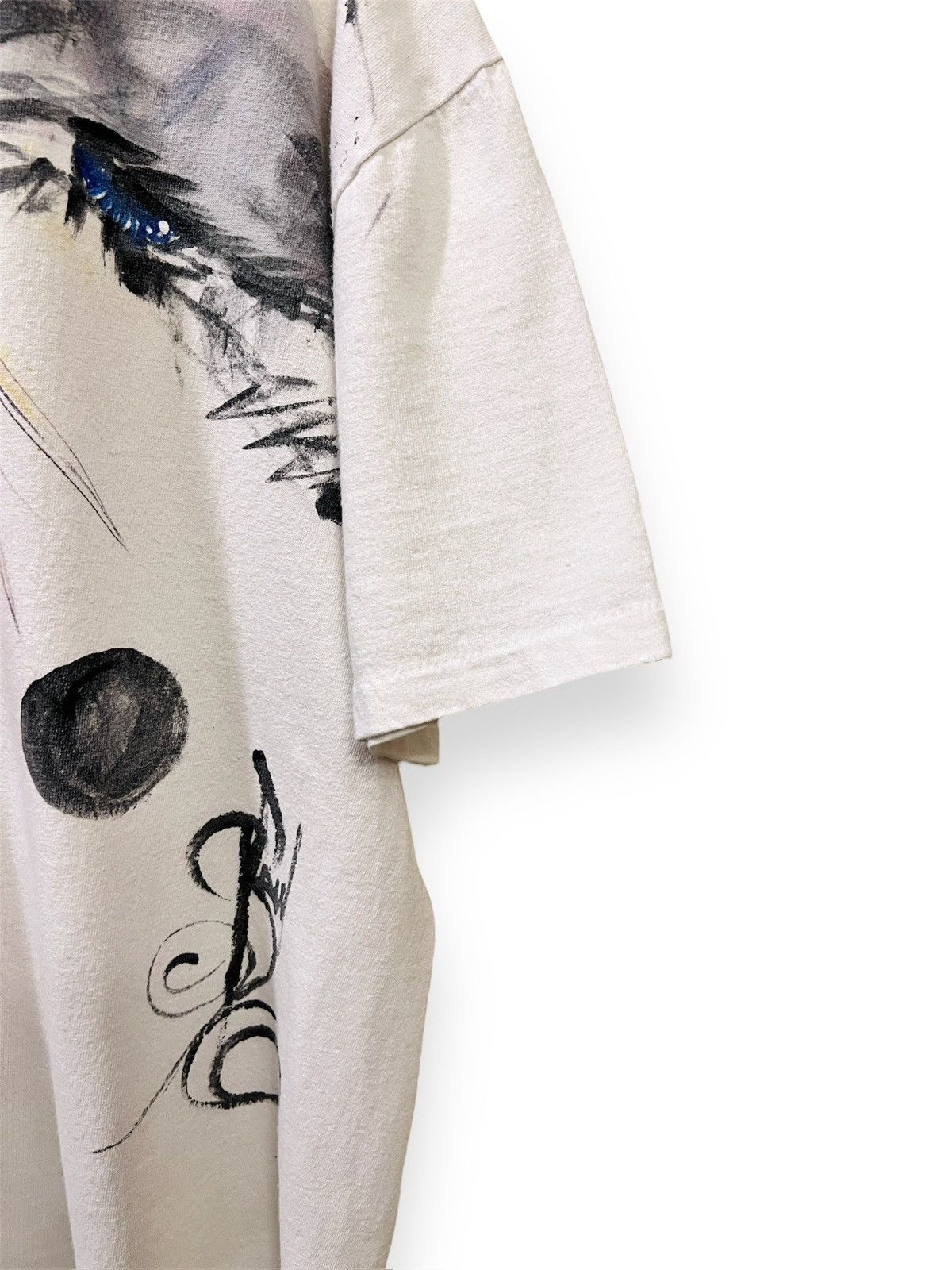 Vintage 90s New York Art Shirt - XL