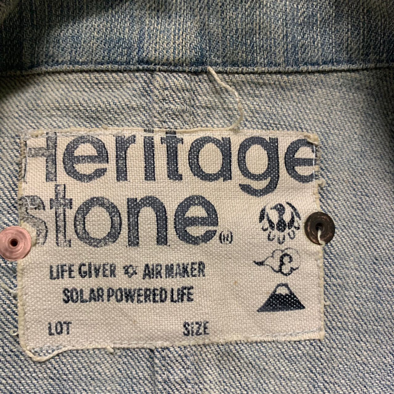 Other Heritage stone distressed patches design denim jacket Size US M / EU 48-50 / 2 - 9 Thumbnail