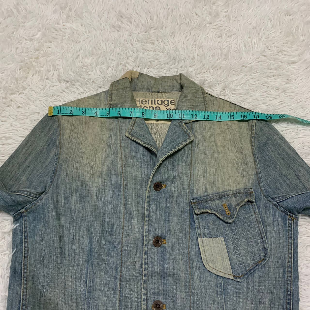 Other Heritage stone distressed patches design denim jacket Size US M / EU 48-50 / 2 - 5 Thumbnail