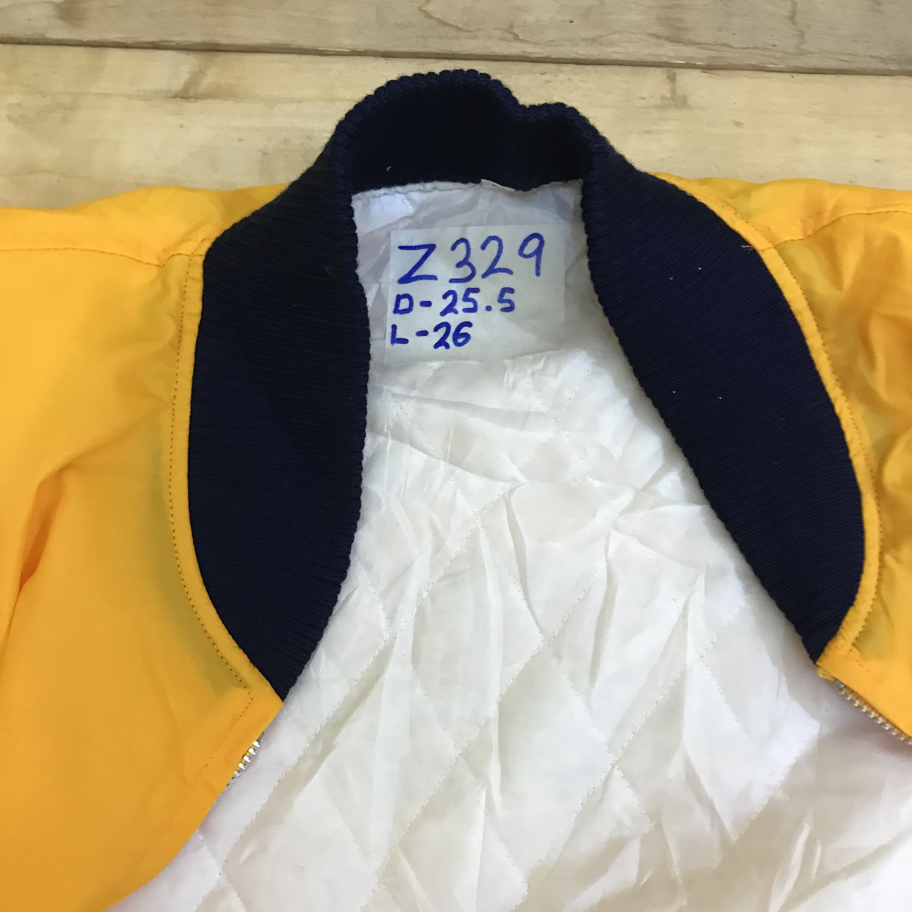 Band Tees × Vintage Z329 VTG KITARO TOUR 89 HITACHI CULTURE VARSITY JACKET Size US L / EU 52-54 / 3 - 7 Thumbnail
