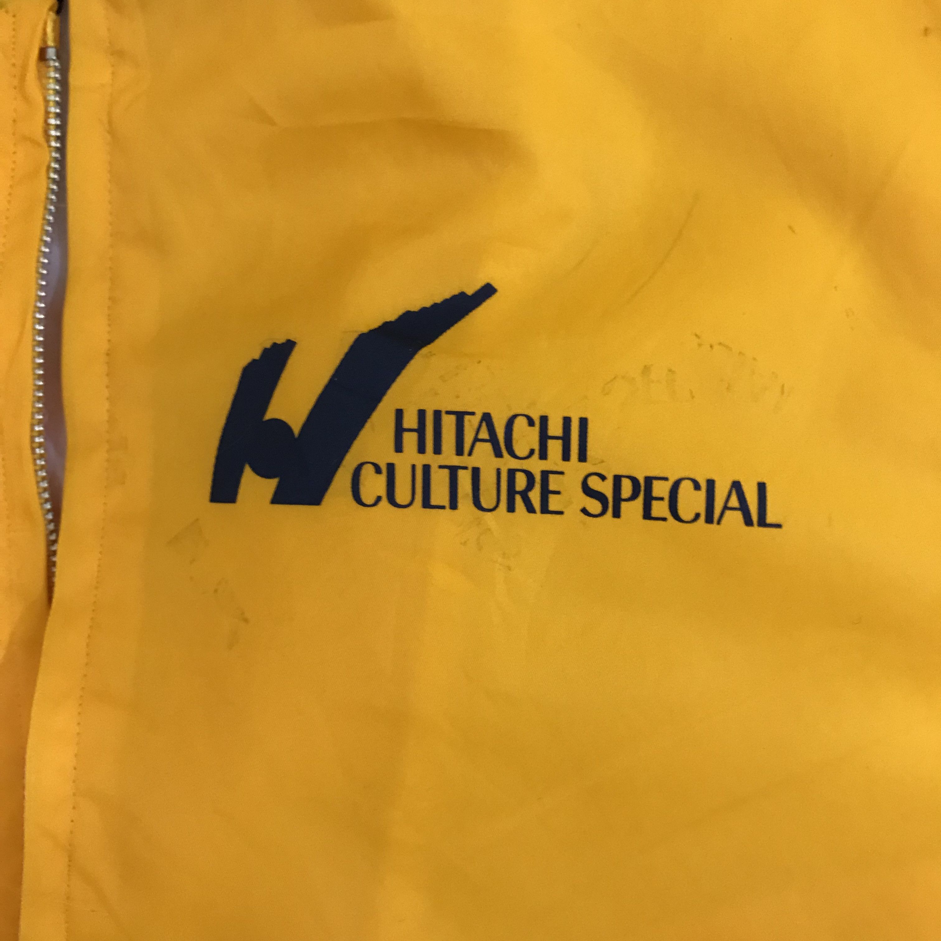 Band Tees × Vintage Z329 VTG KITARO TOUR 89 HITACHI CULTURE VARSITY JACKET Size US L / EU 52-54 / 3 - 6 Thumbnail