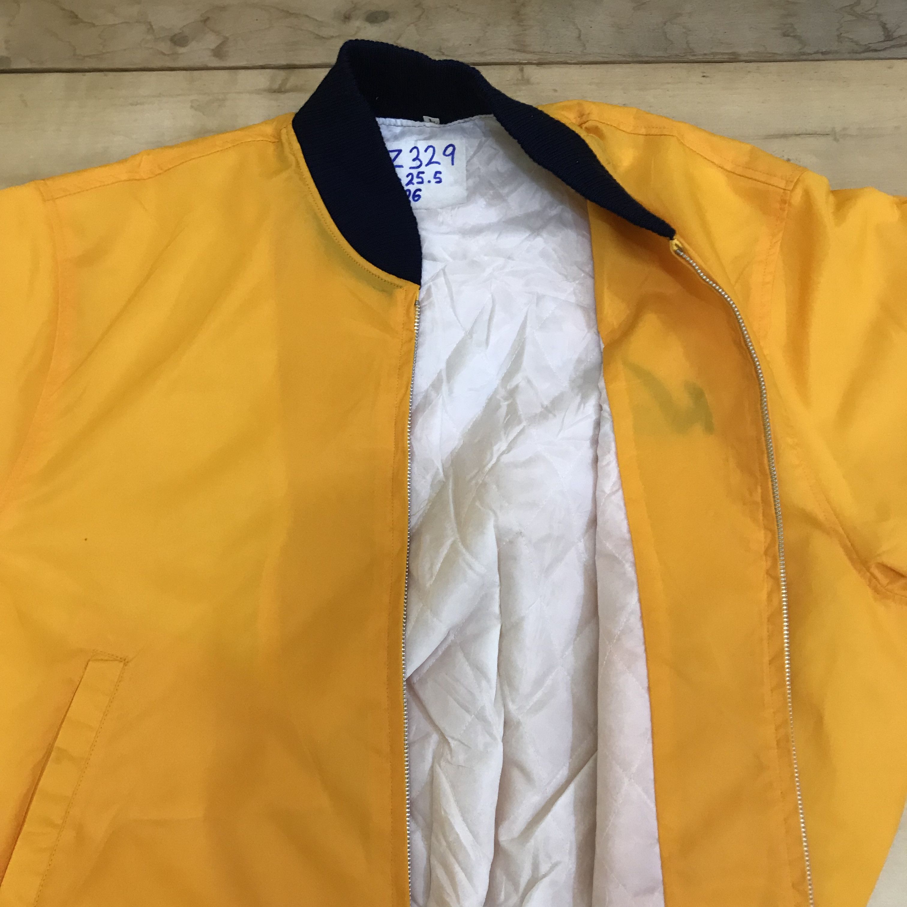 Band Tees × Vintage Z329 VTG KITARO TOUR 89 HITACHI CULTURE VARSITY JACKET Size US L / EU 52-54 / 3 - 5 Thumbnail