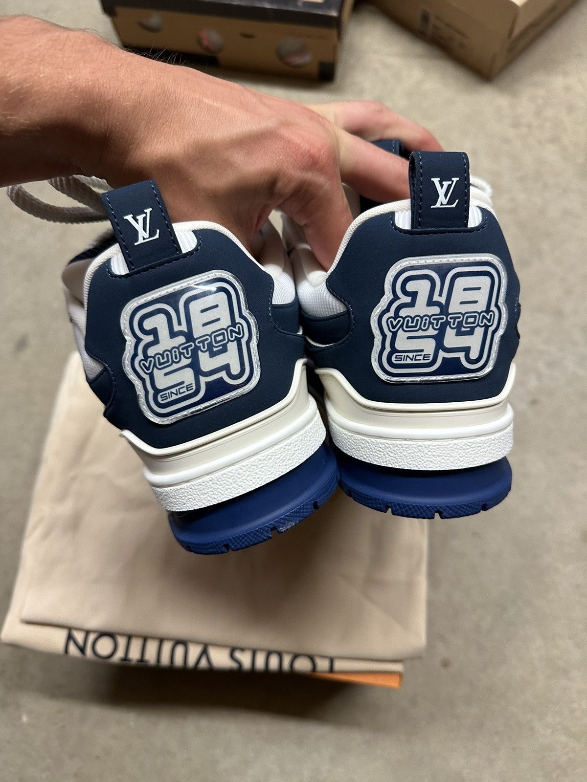 Louis Vuitton × Virgil Abloh Louis Vuitton skate sneakers Size US 7 / EU 40 - 4 Thumbnail