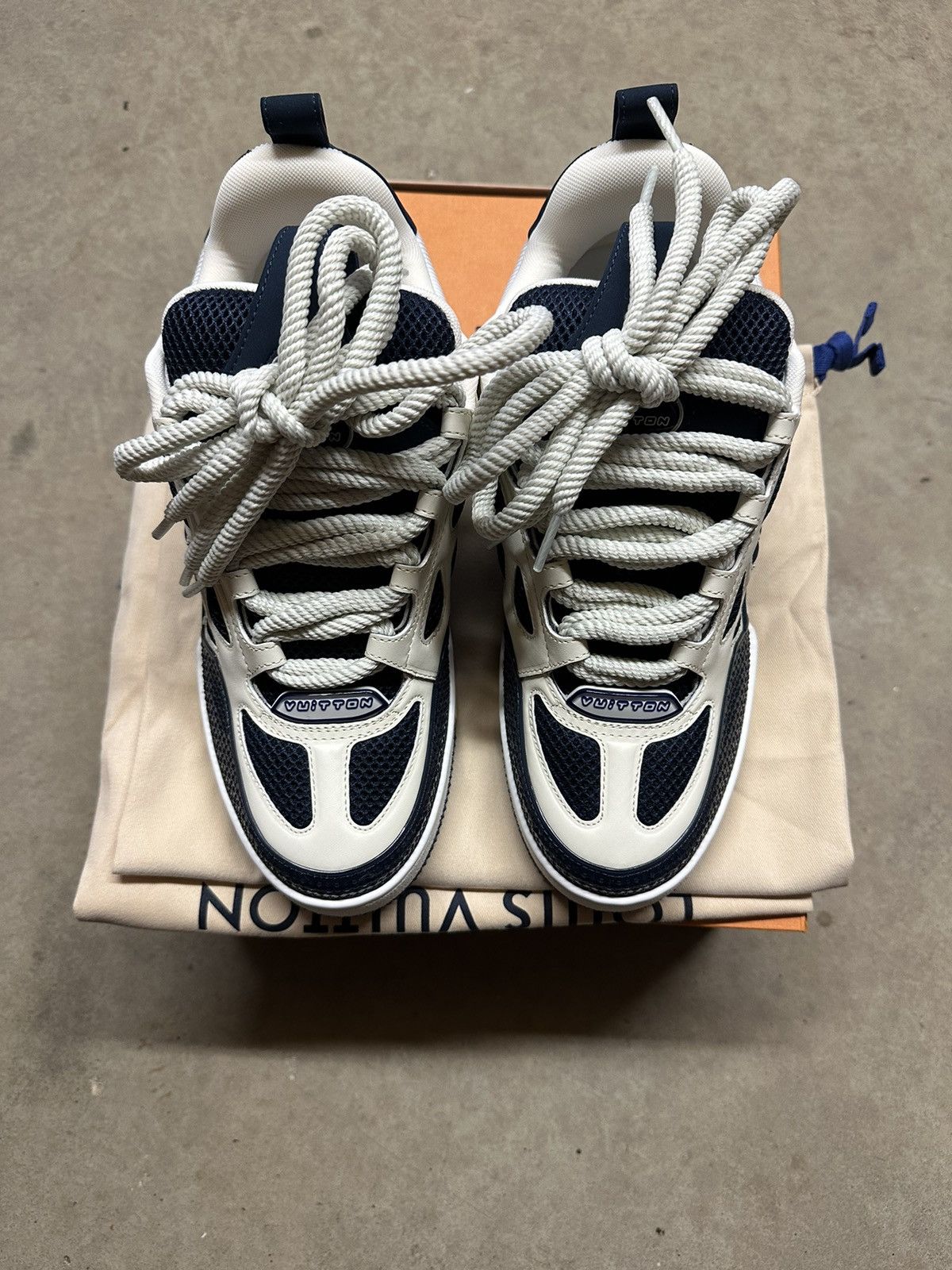 Louis Vuitton × Virgil Abloh Louis Vuitton skate sneakers Size US 7 / EU 40 - 2 Thumbnail