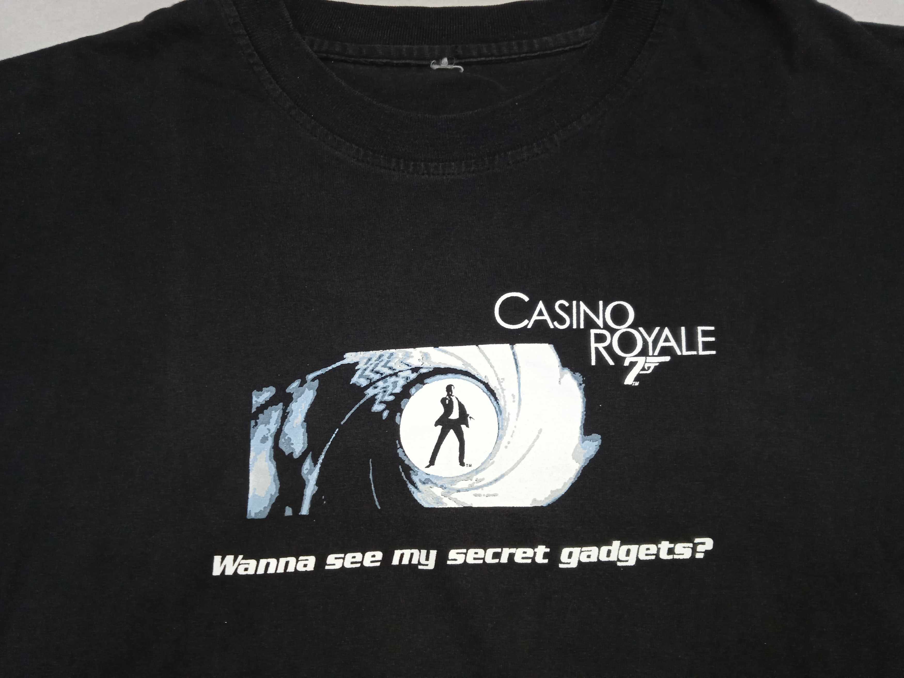 Vintage VINTAGE 00s James Bond Casino Royale Asia Promo Size US M / EU 48-50 / 2 - 3 Thumbnail