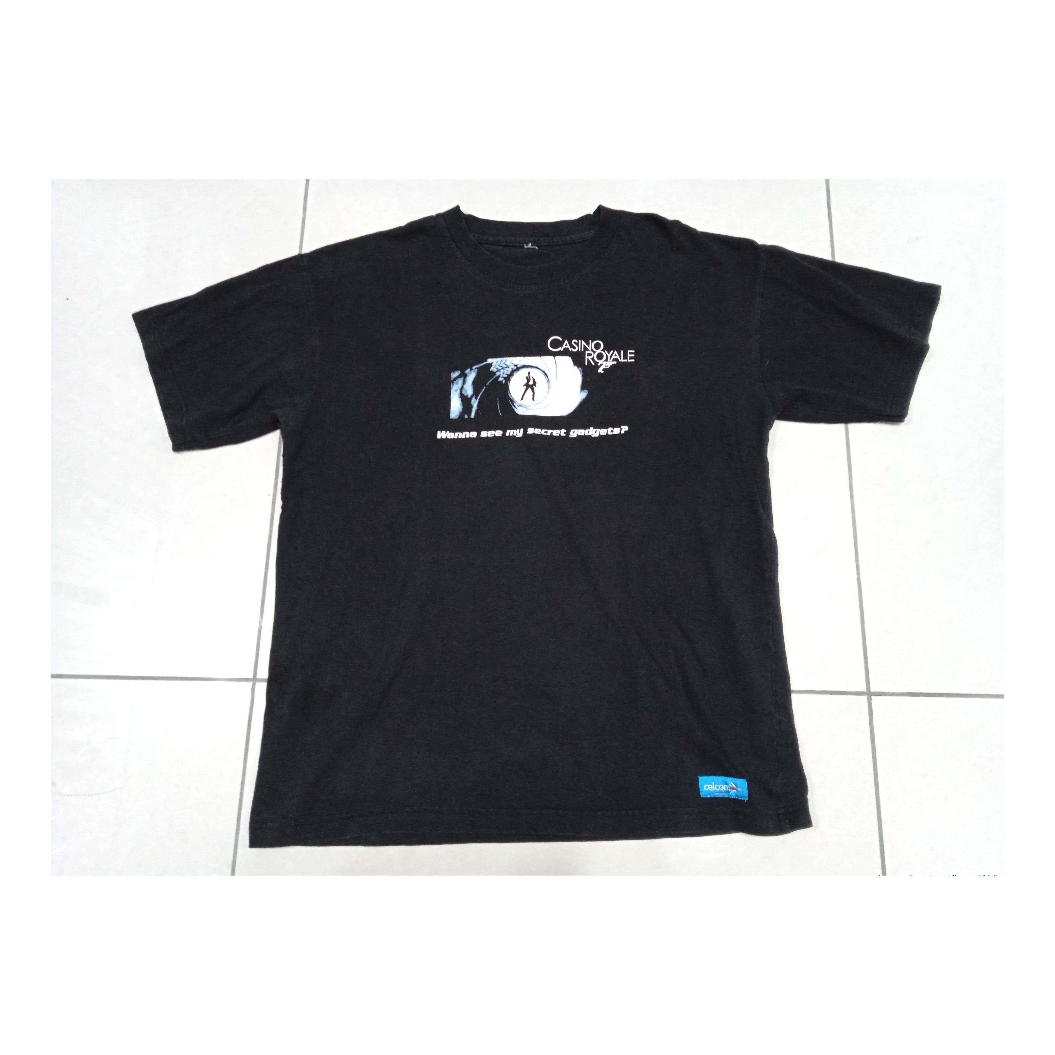 Vintage VINTAGE 00s James Bond Casino Royale Asia Promo Size US M / EU 48-50 / 2 - 1 Thumbnail