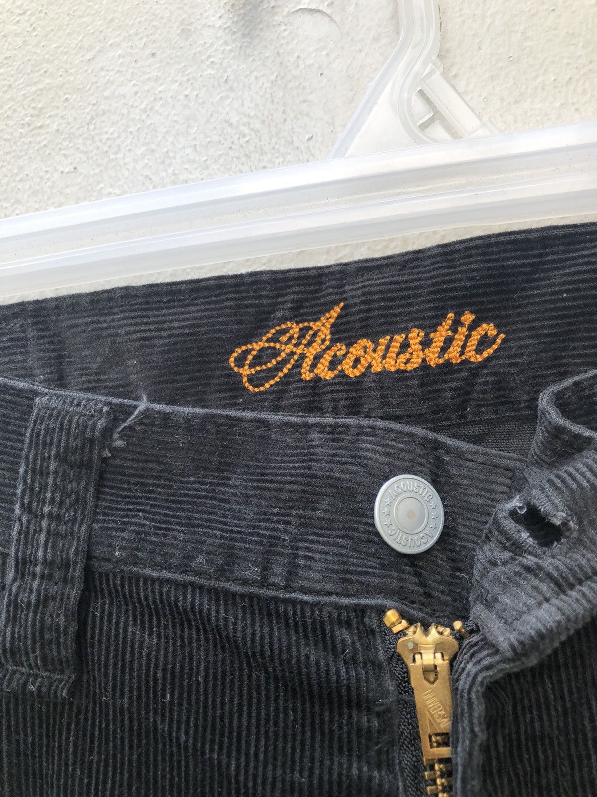 Vintage Acoustic Made in Japan Corduroy Pant Black Size US 31 - 15 Thumbnail
